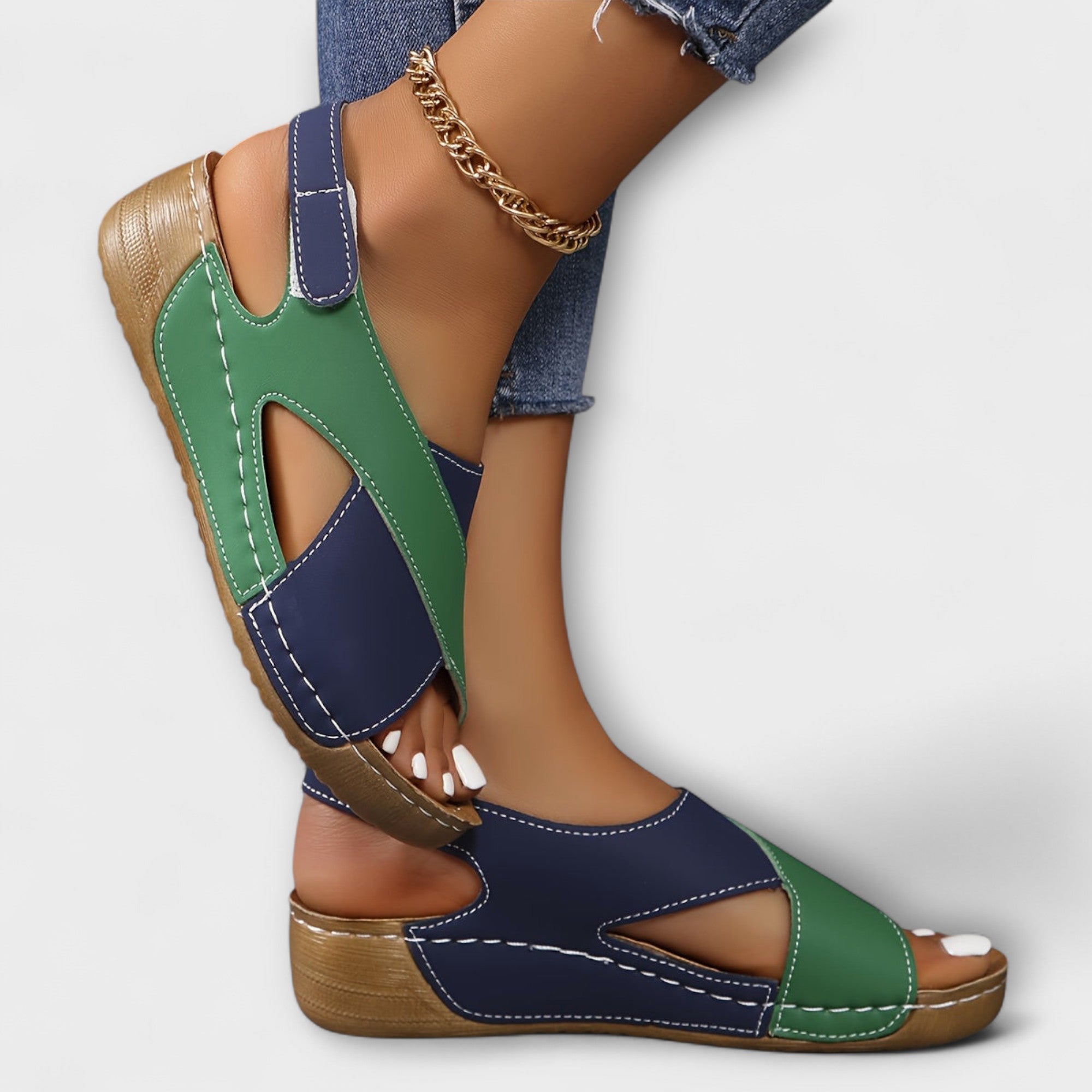 Aby - Sandales de randonnée orthopédiques respirantes pour femmes