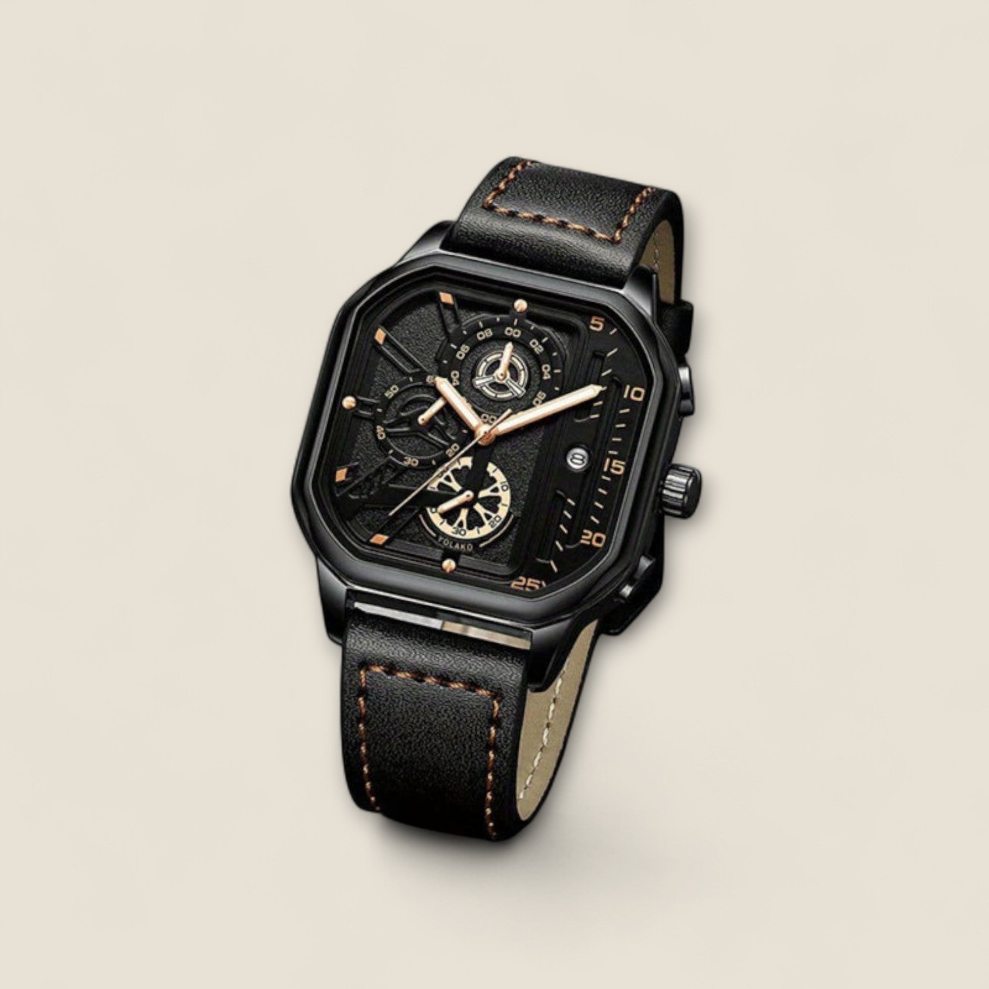 Rafael - Montre Chronographe Carrée