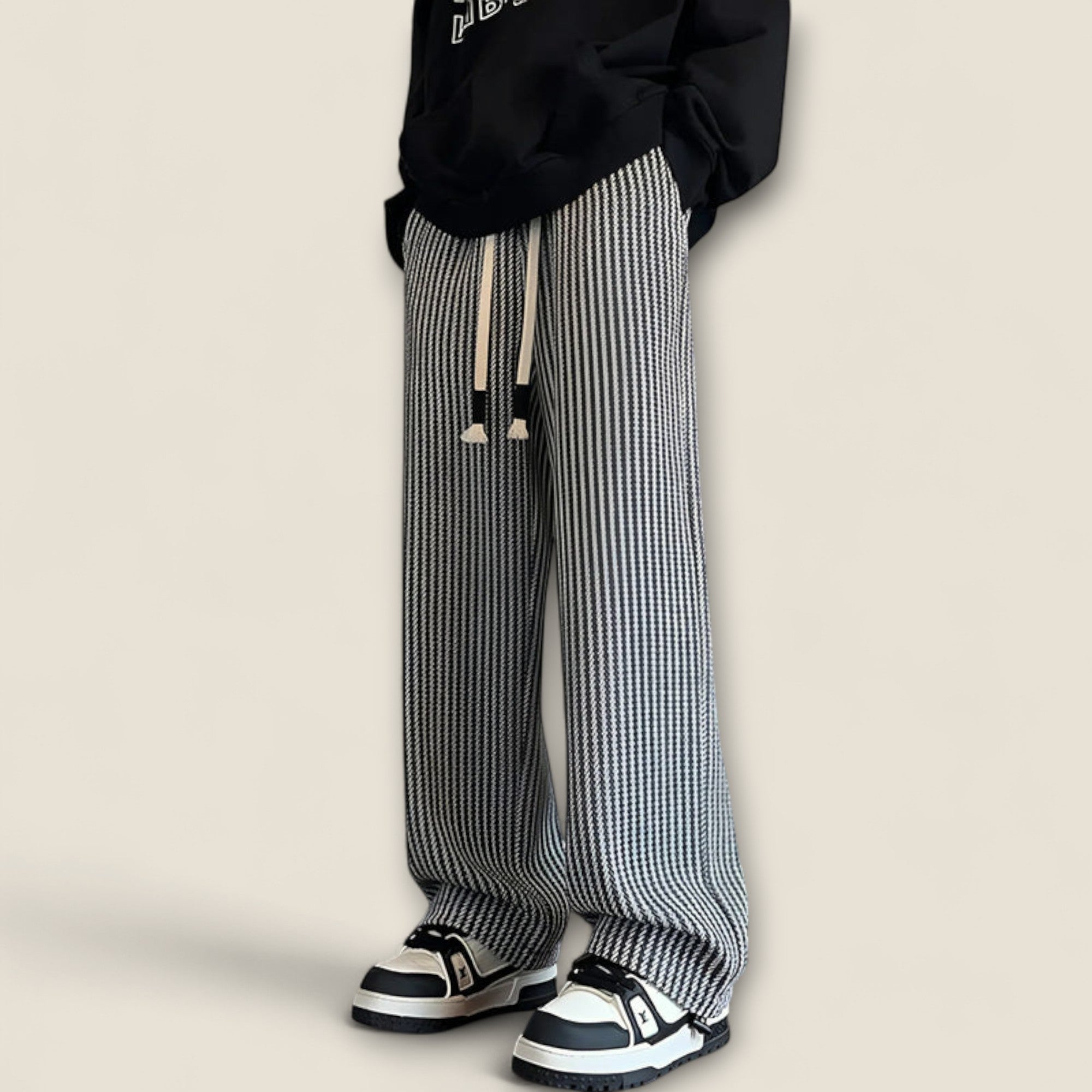 Rico - Pantalons à Jambe Large Détente