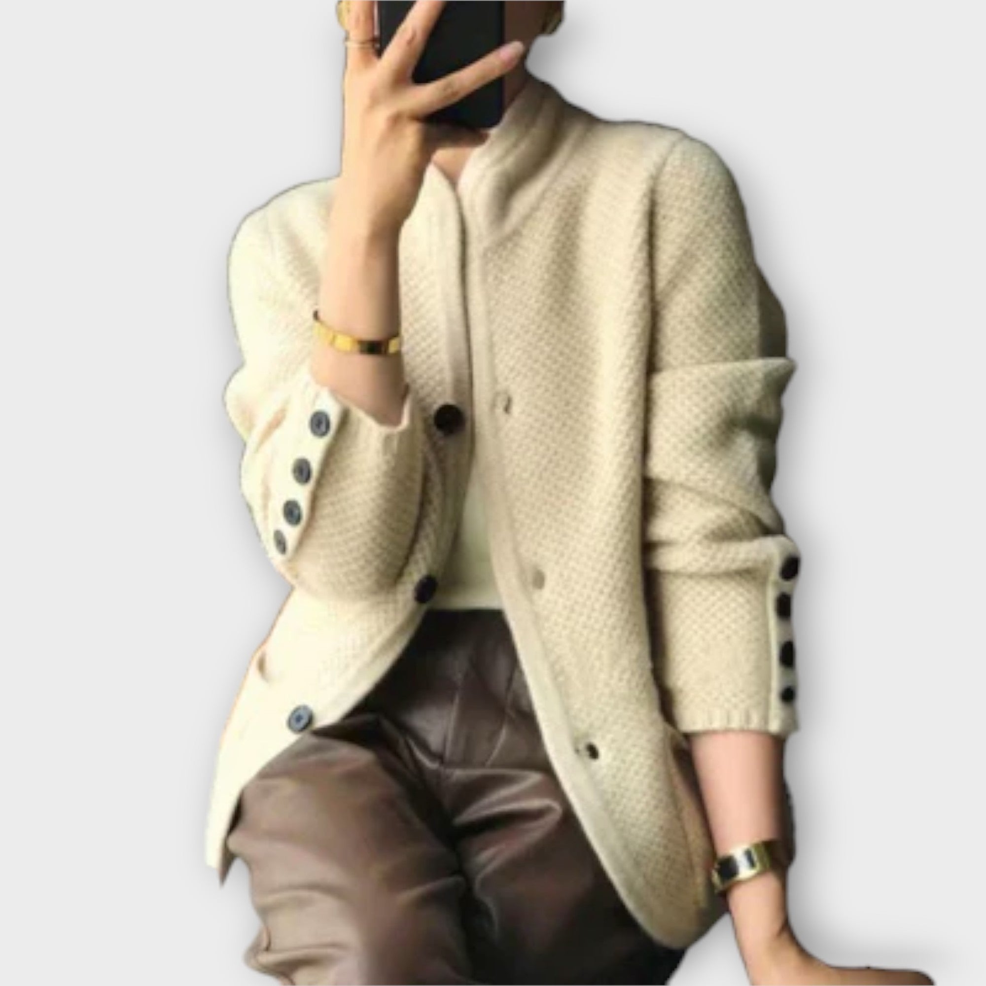 Alissa - Cardigan Élégant et Confortable