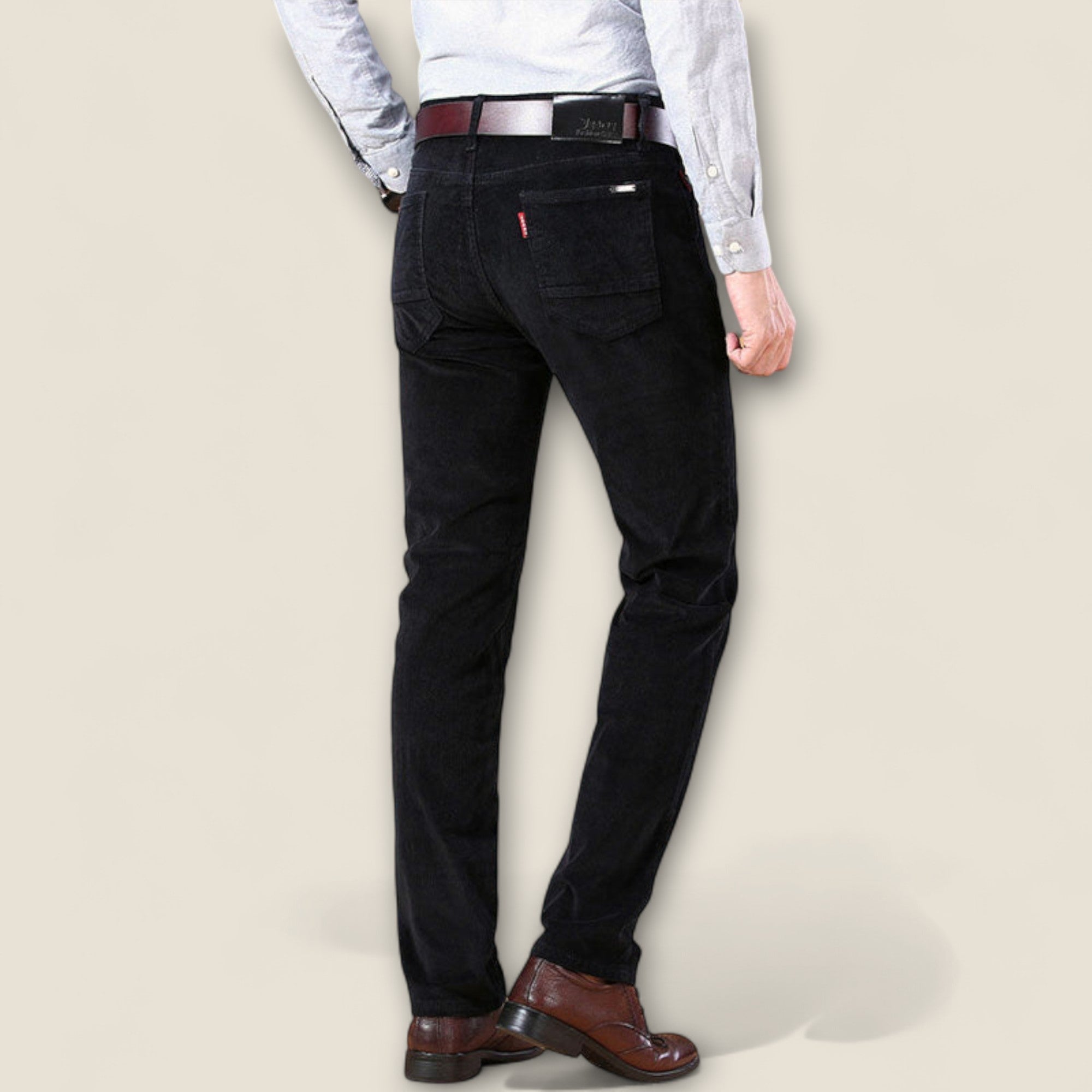 Enrico - Pantalon en Velours Côtelé Sur Mesure