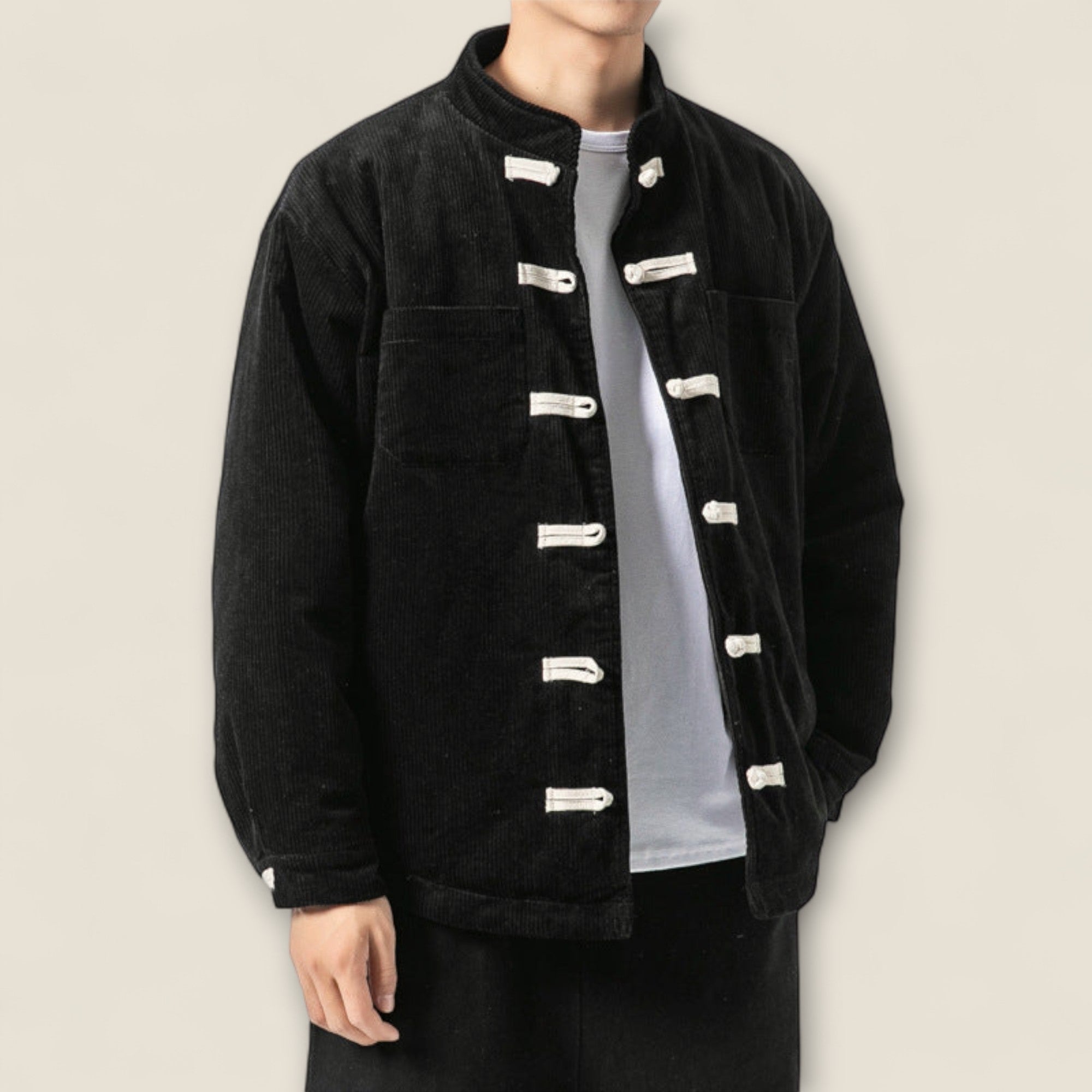 Ken - Manteau en velours côtelé classique