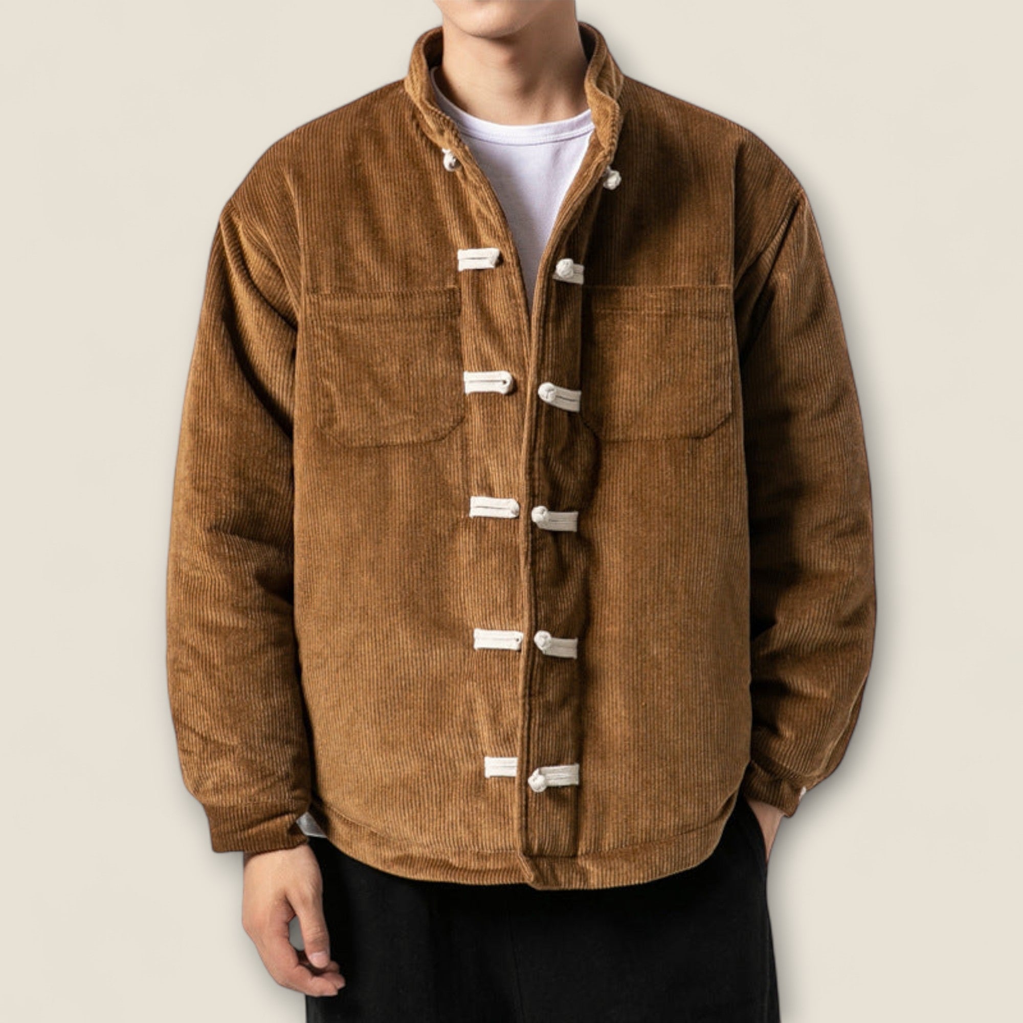 Ken - Manteau en velours côtelé classique