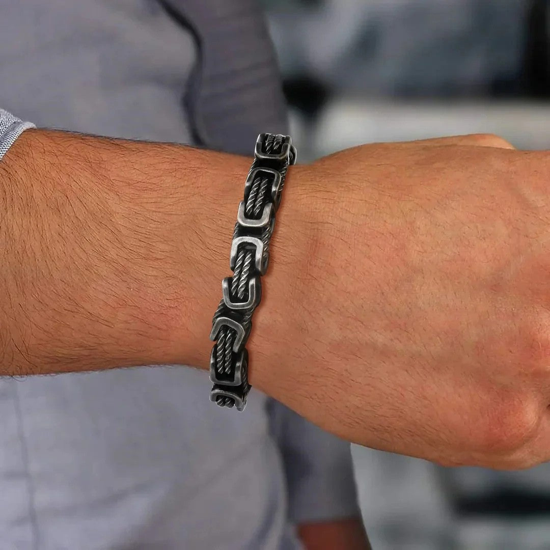 Gael - Bracelet en acier inoxydable