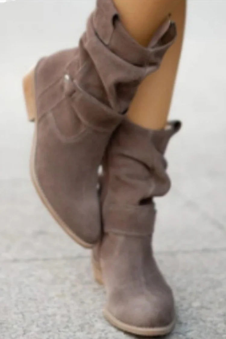 Deni® | Bottes en daim douces