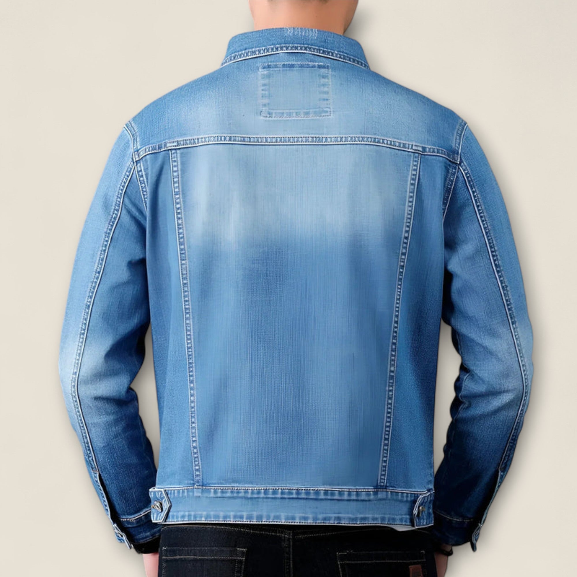 Diego - Veste en Denim Coton Classique
