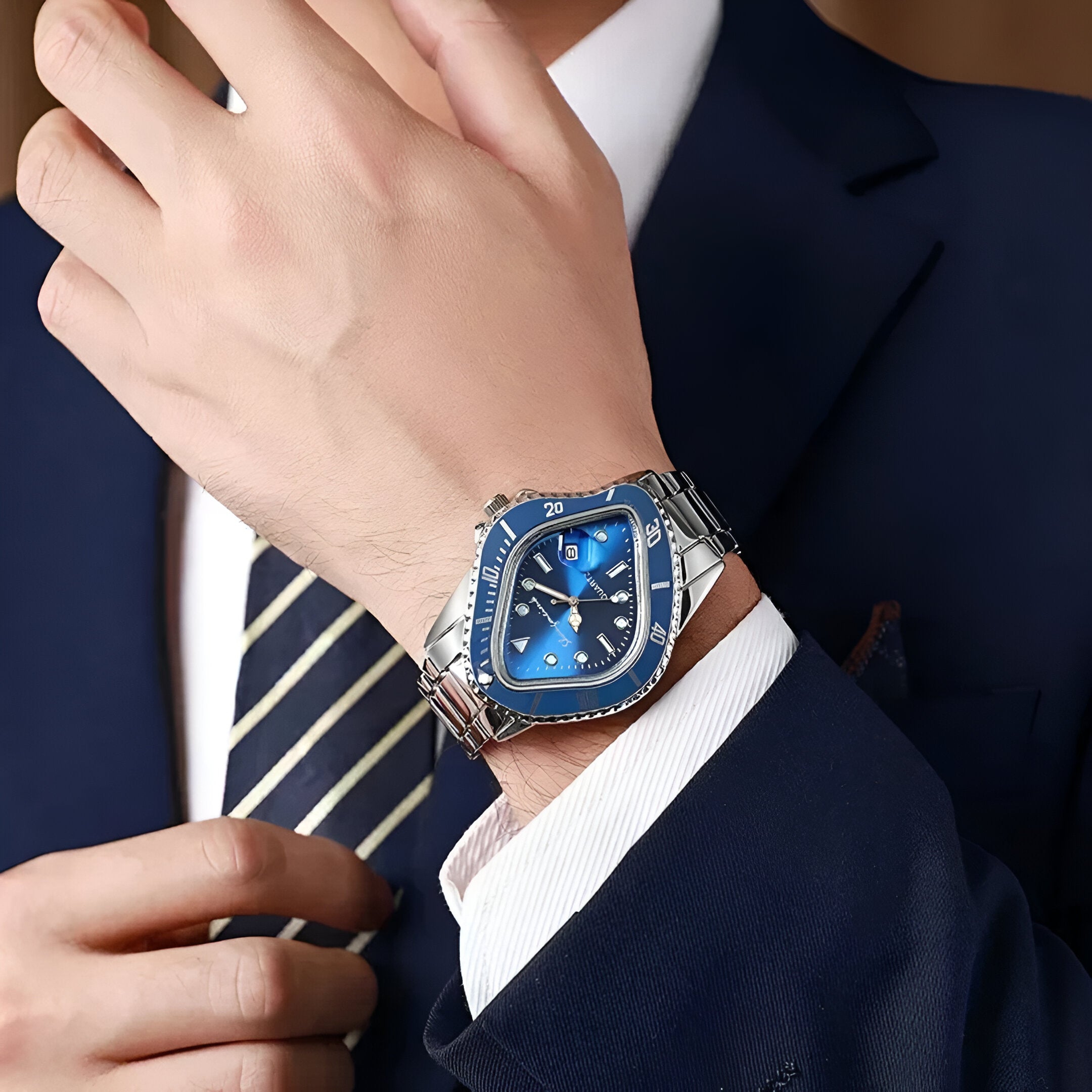 Marcello - Montre Artistique Asymétrique