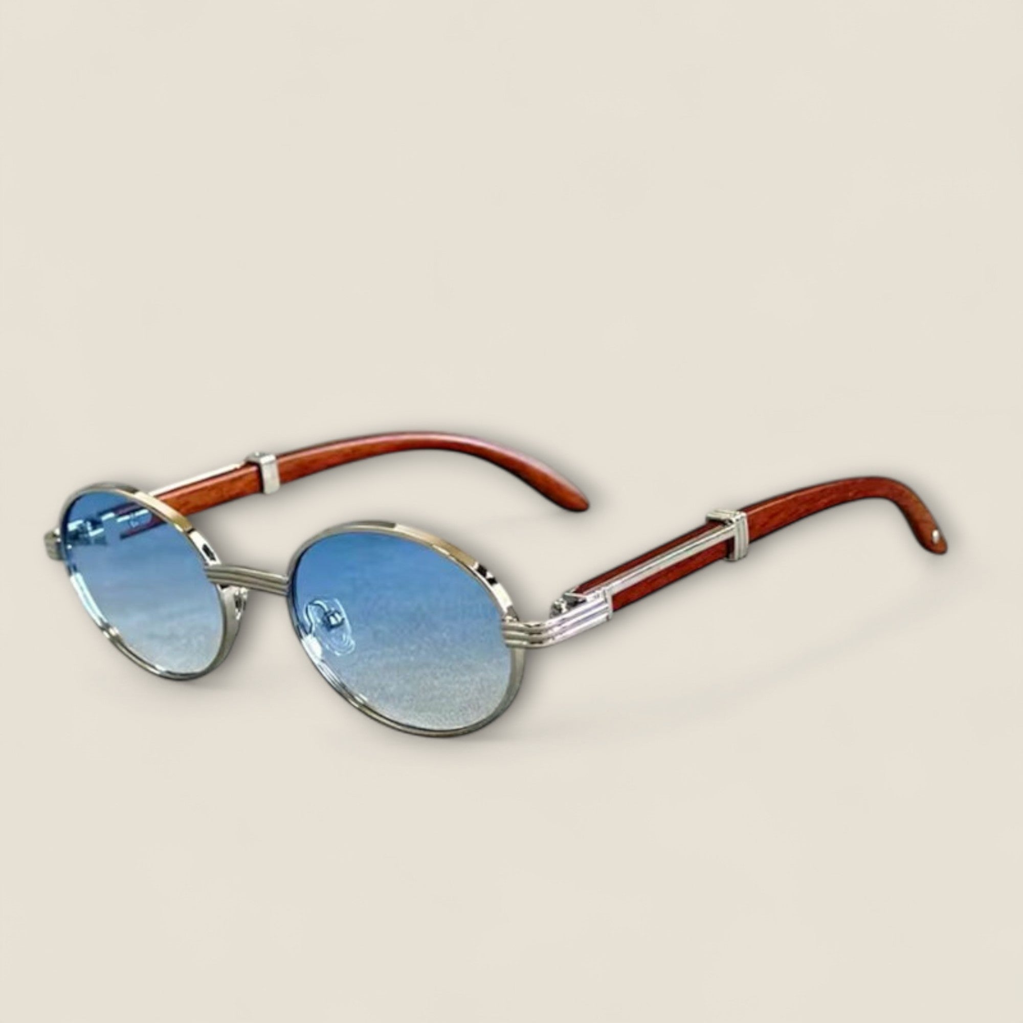 Alphonse - Lunettes de soleil ovales rétro