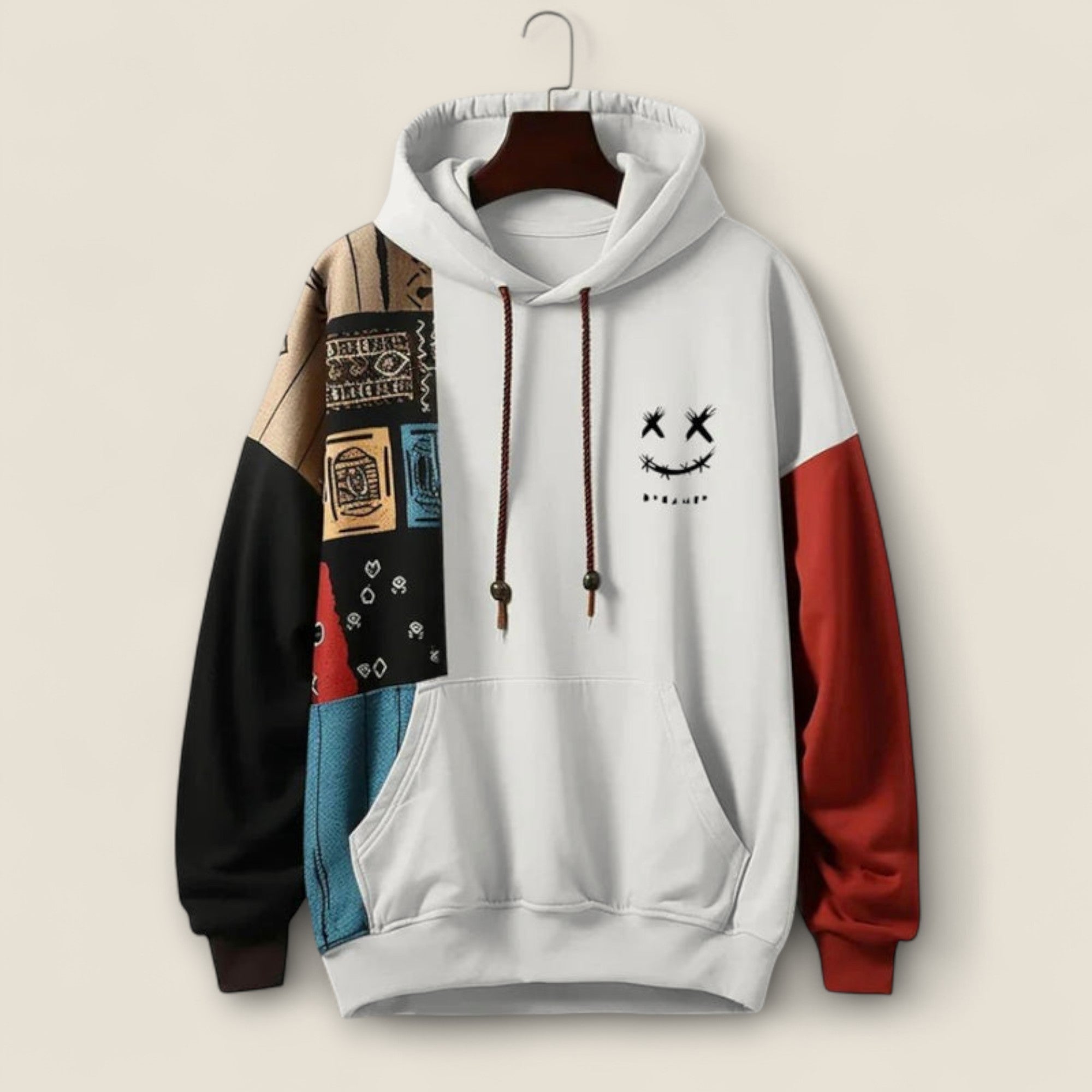 Luca - Sweat à capuche avec logo graphique