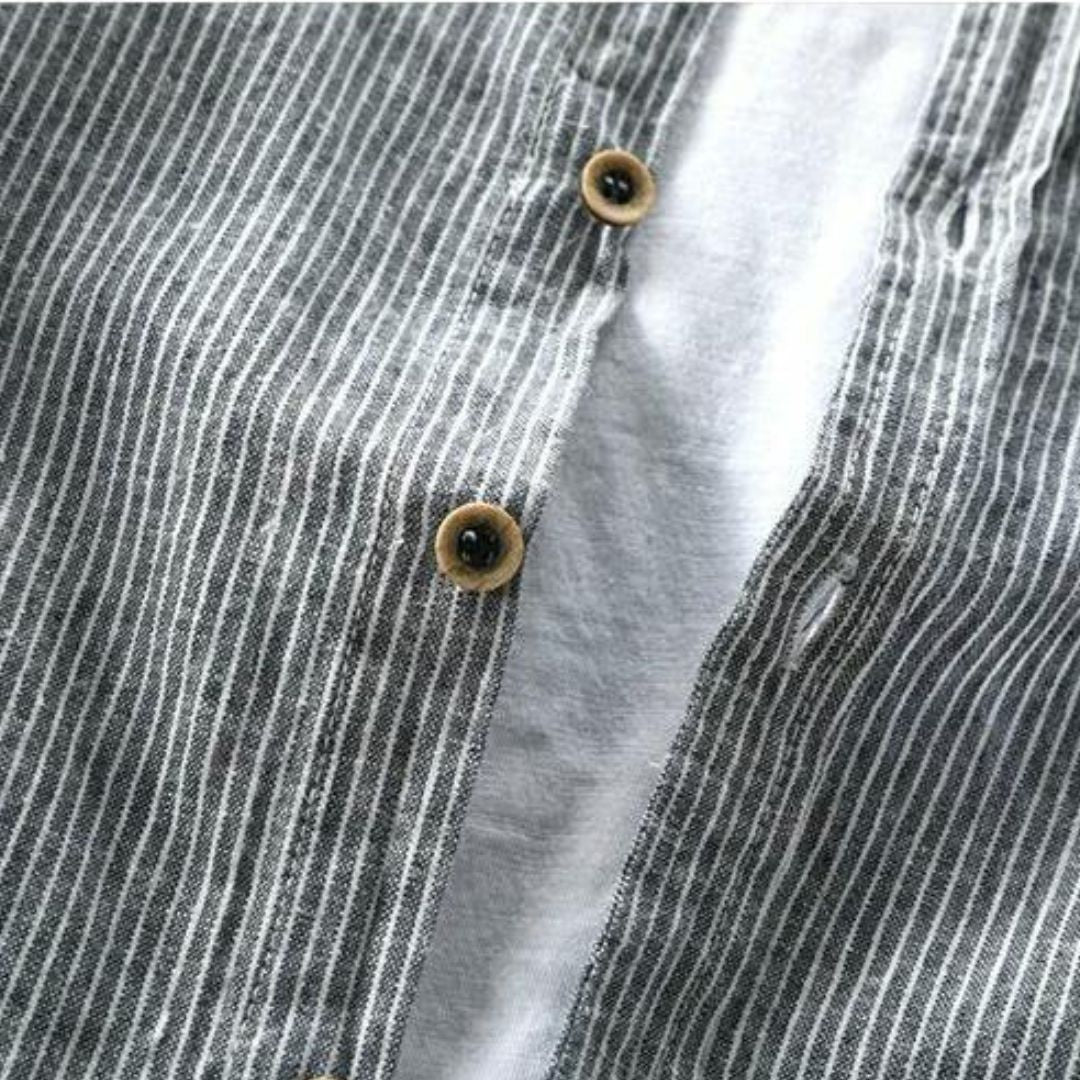 Sergio - Chemise en Lin Rayée