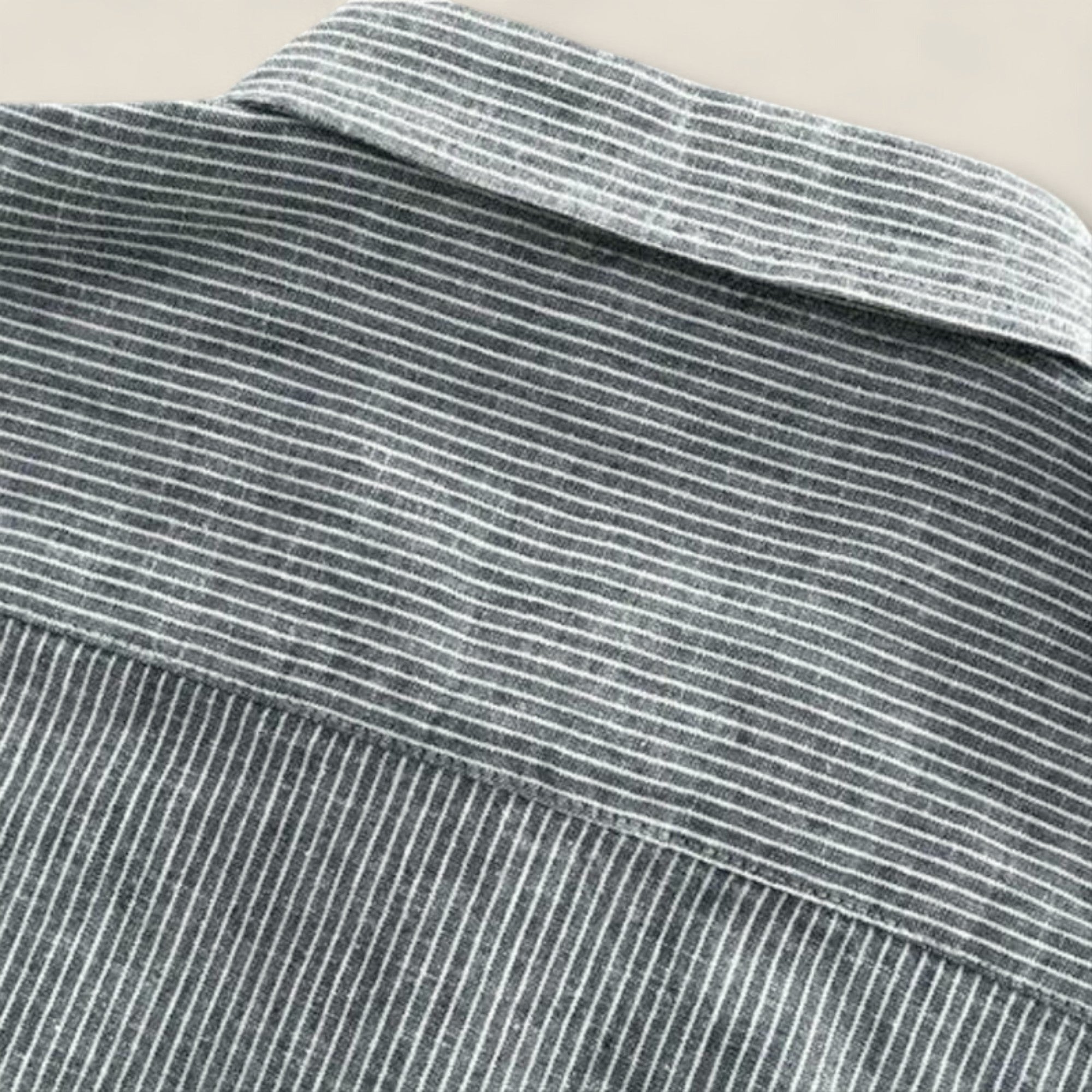 Sergio - Chemise en Lin Rayée