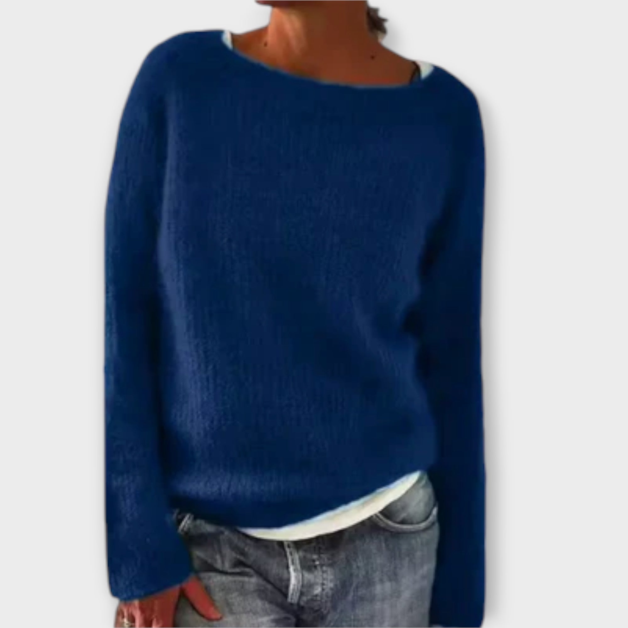 Regine – Pull en Tricot Uni