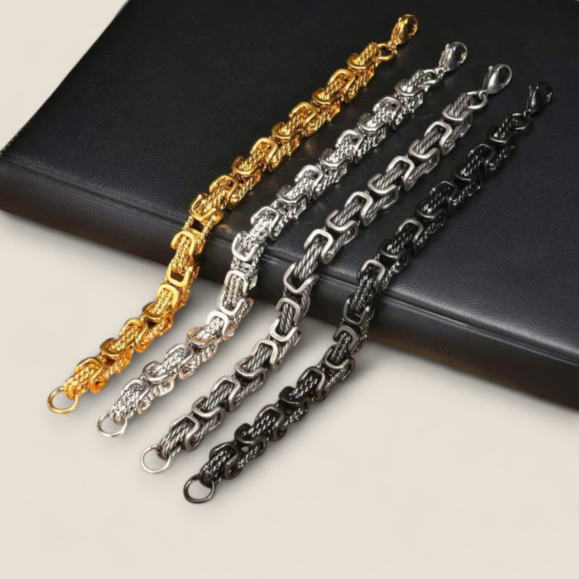 Gael - Bracelet en acier inoxydable