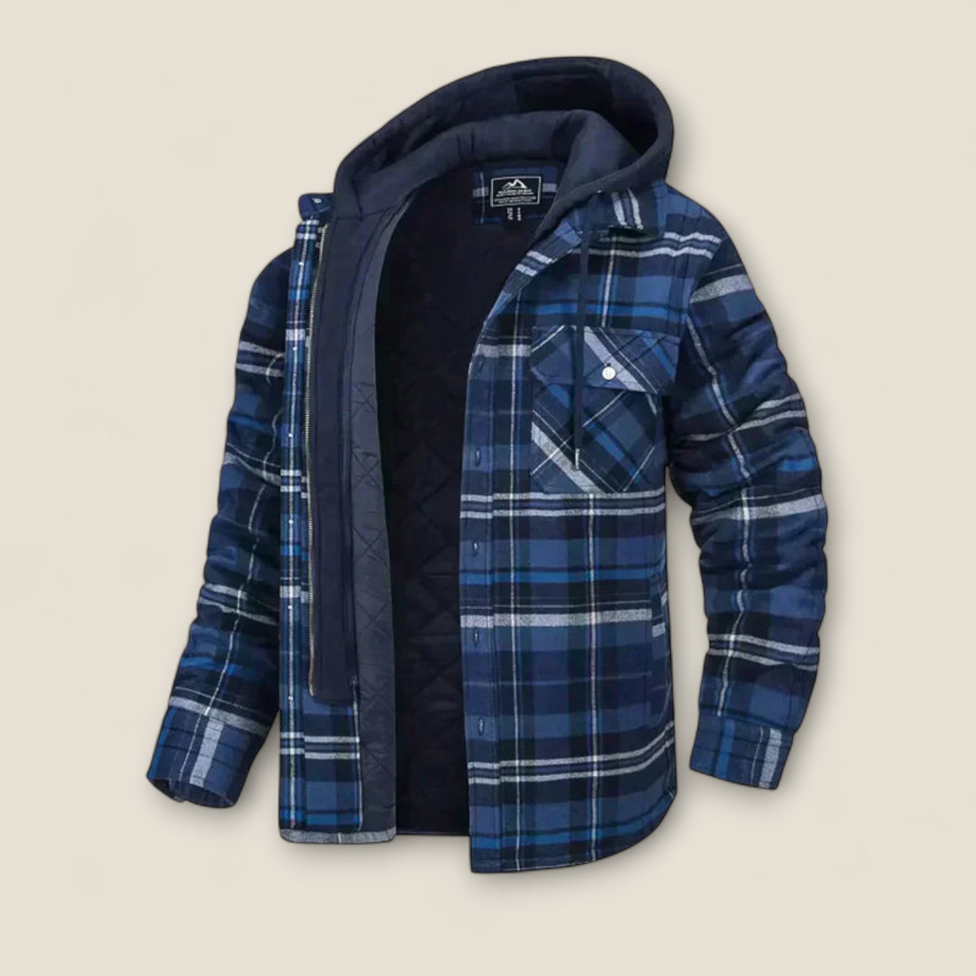 Brooks - Veste à Capuche Boutonnée