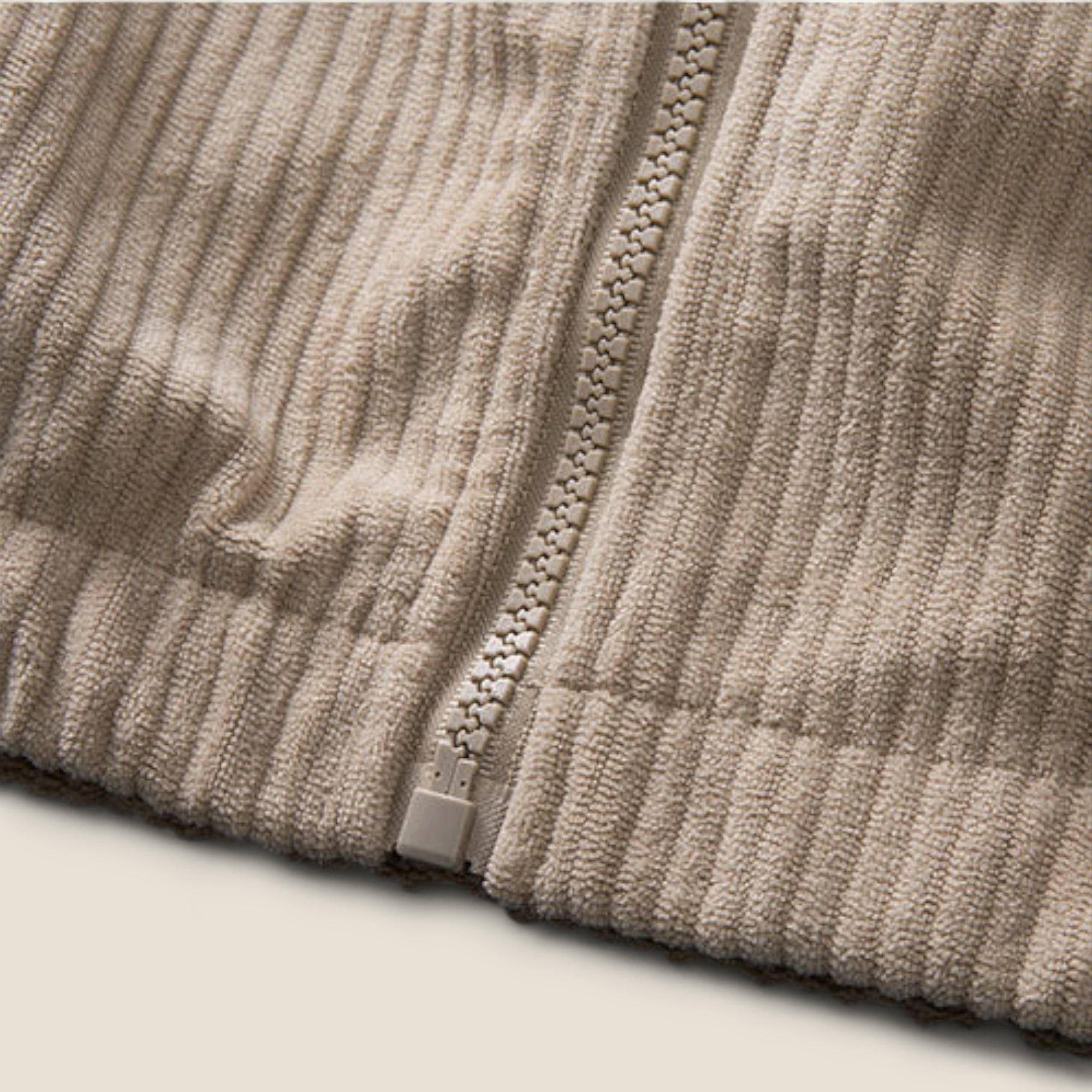 Salvador - Veste en velours côtelé zippée