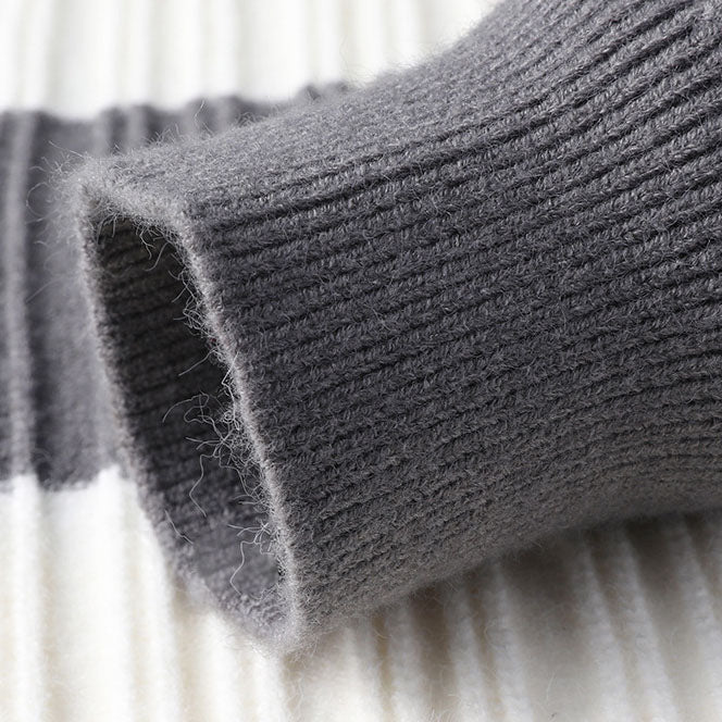 Giovanni - Pull en Coton Tricoté