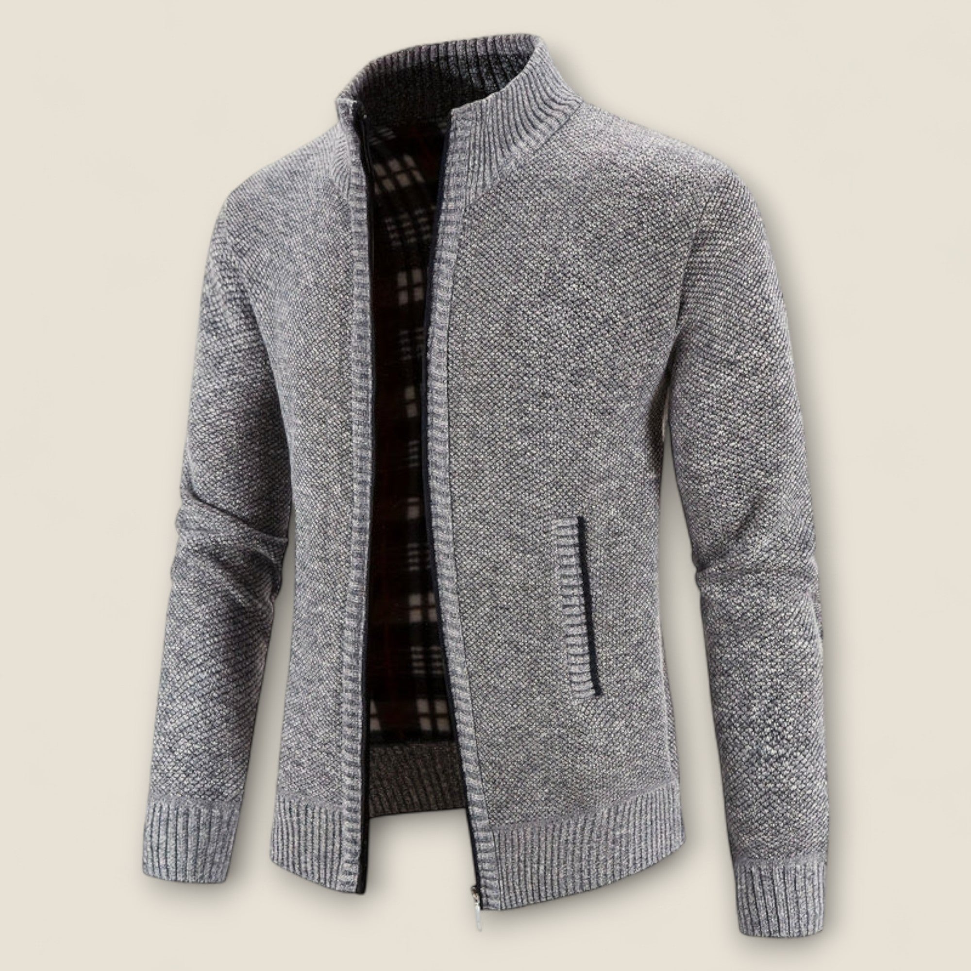 Matteo - Pull en Maille à Zip