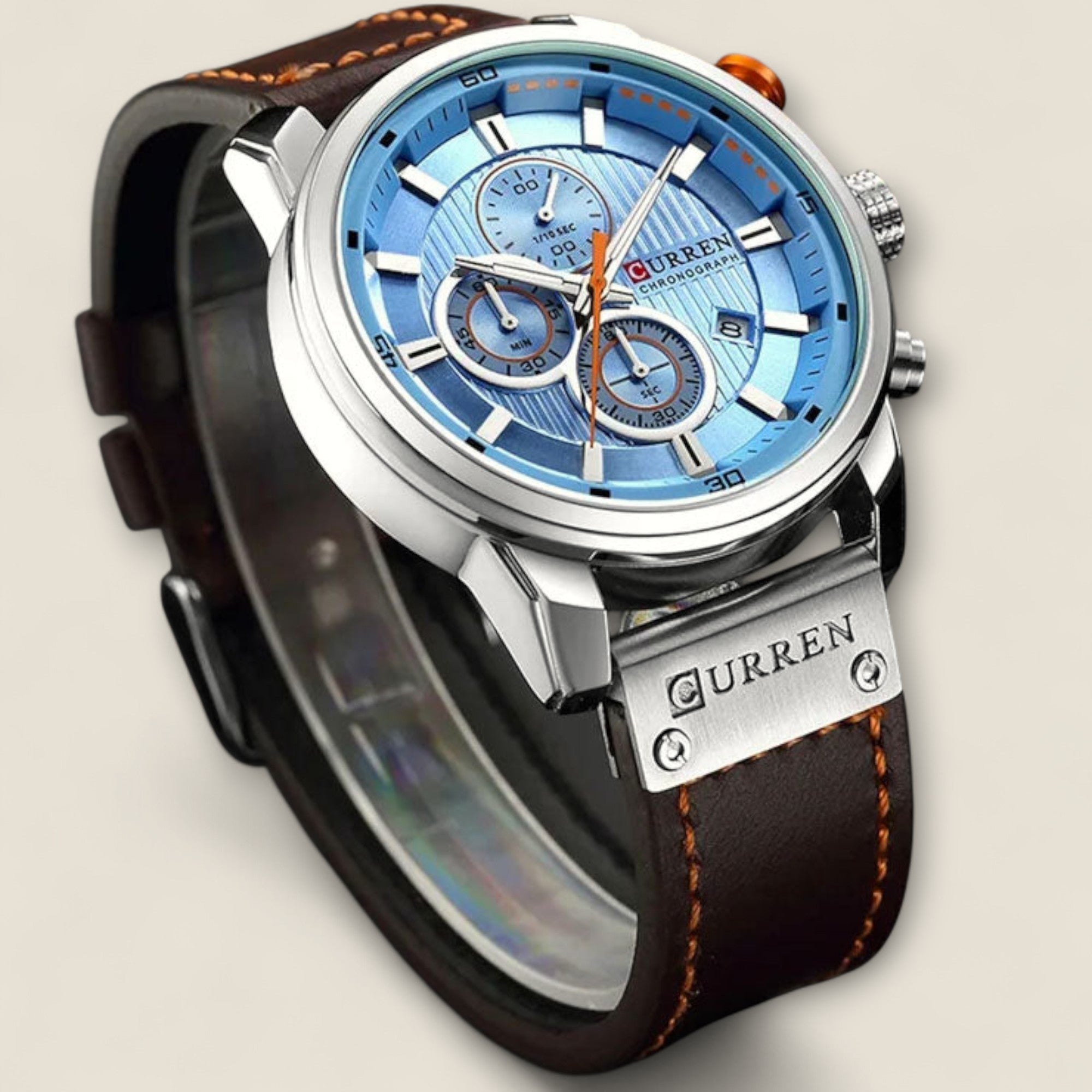 Renzo - Montre Chronographe en Cuir