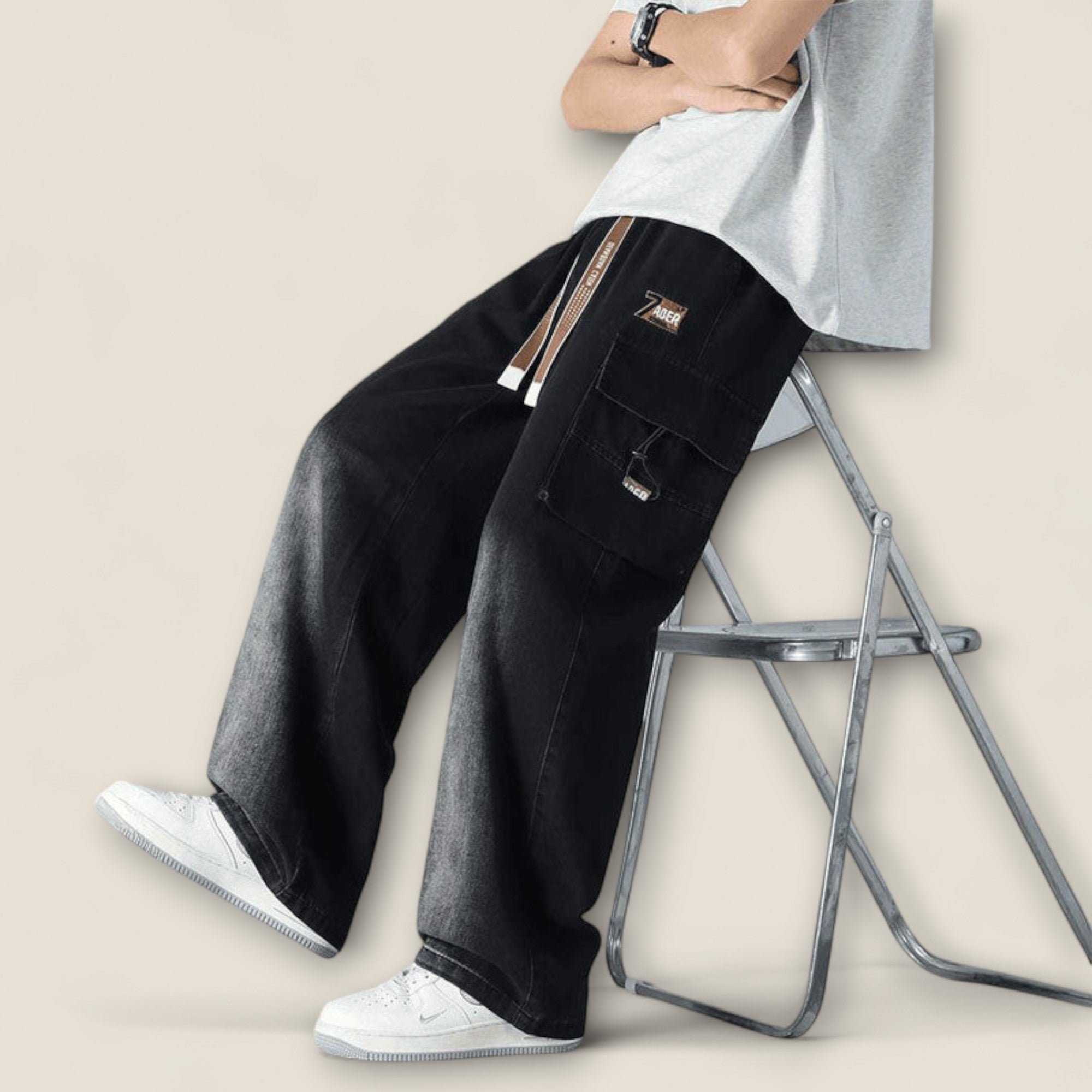 Giovanni - Pantalons Cargo Urbains Utilitaires