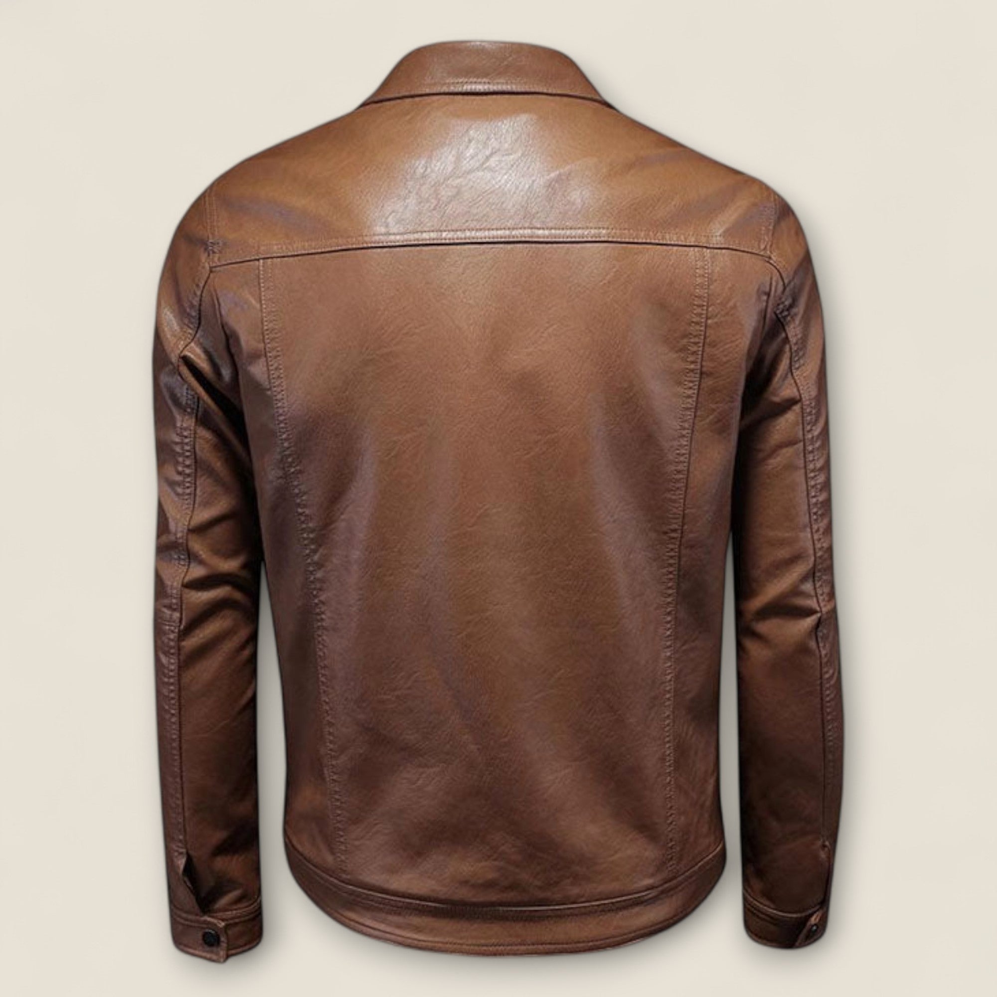 Vincenzo - Veste en Cuir Véritable