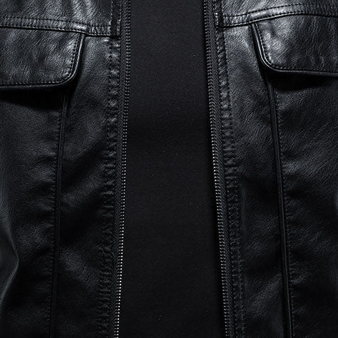 Vincenzo - Veste en Cuir Véritable