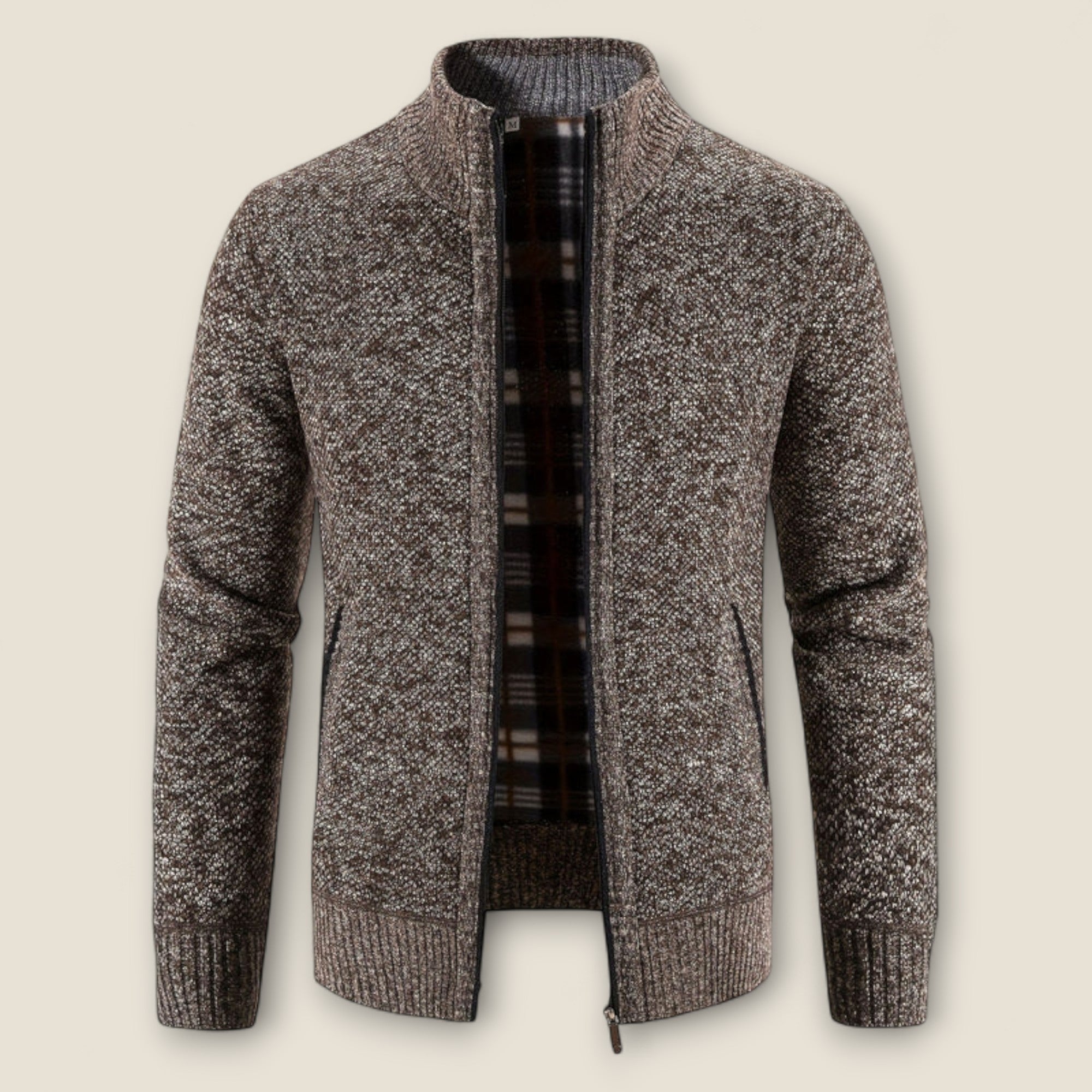 Matteo - Pull en Maille à Zip