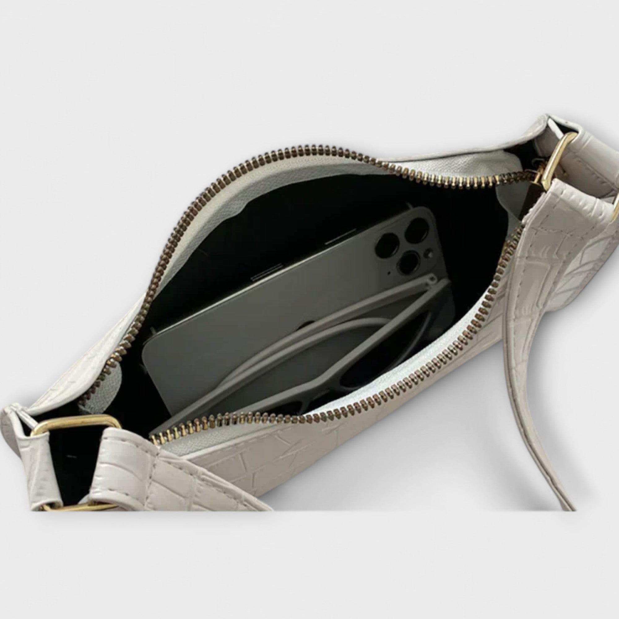 Lora. - Sac en Cuir Brillant