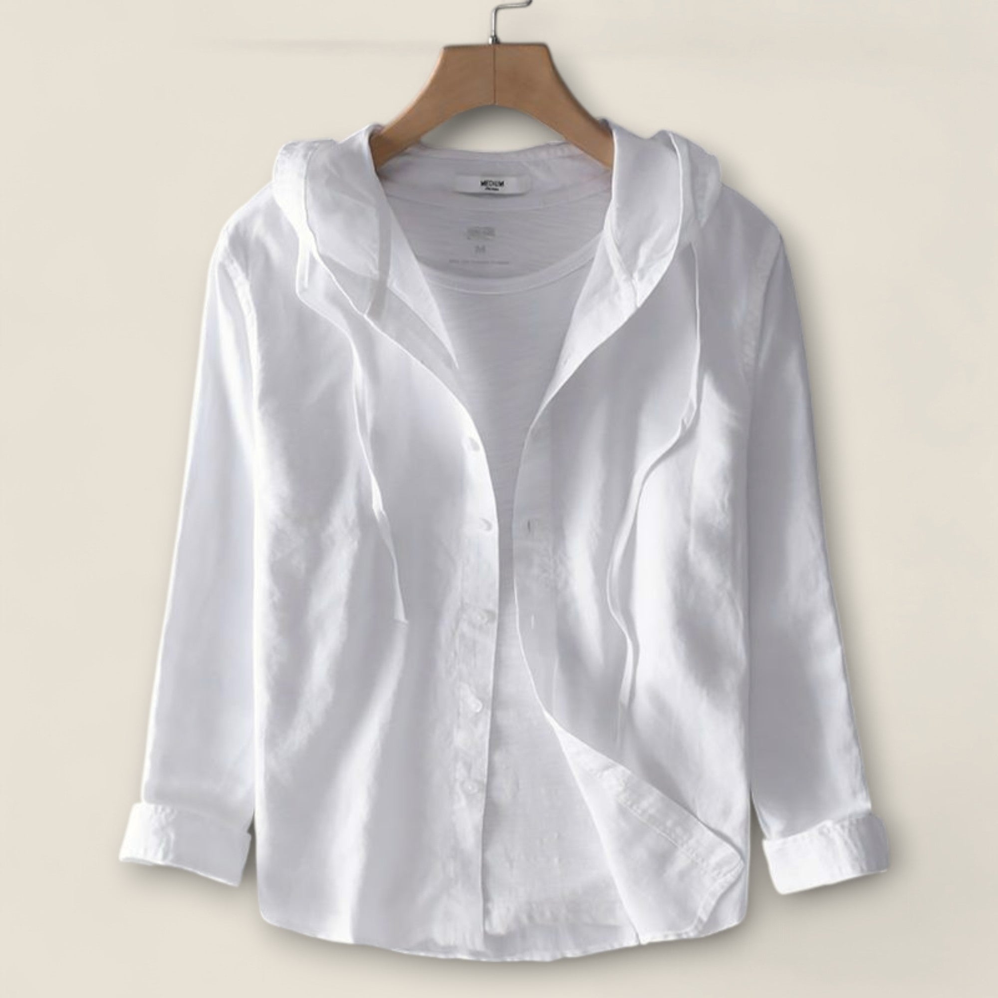 Nicolas - Chemise à Capuche en Lin