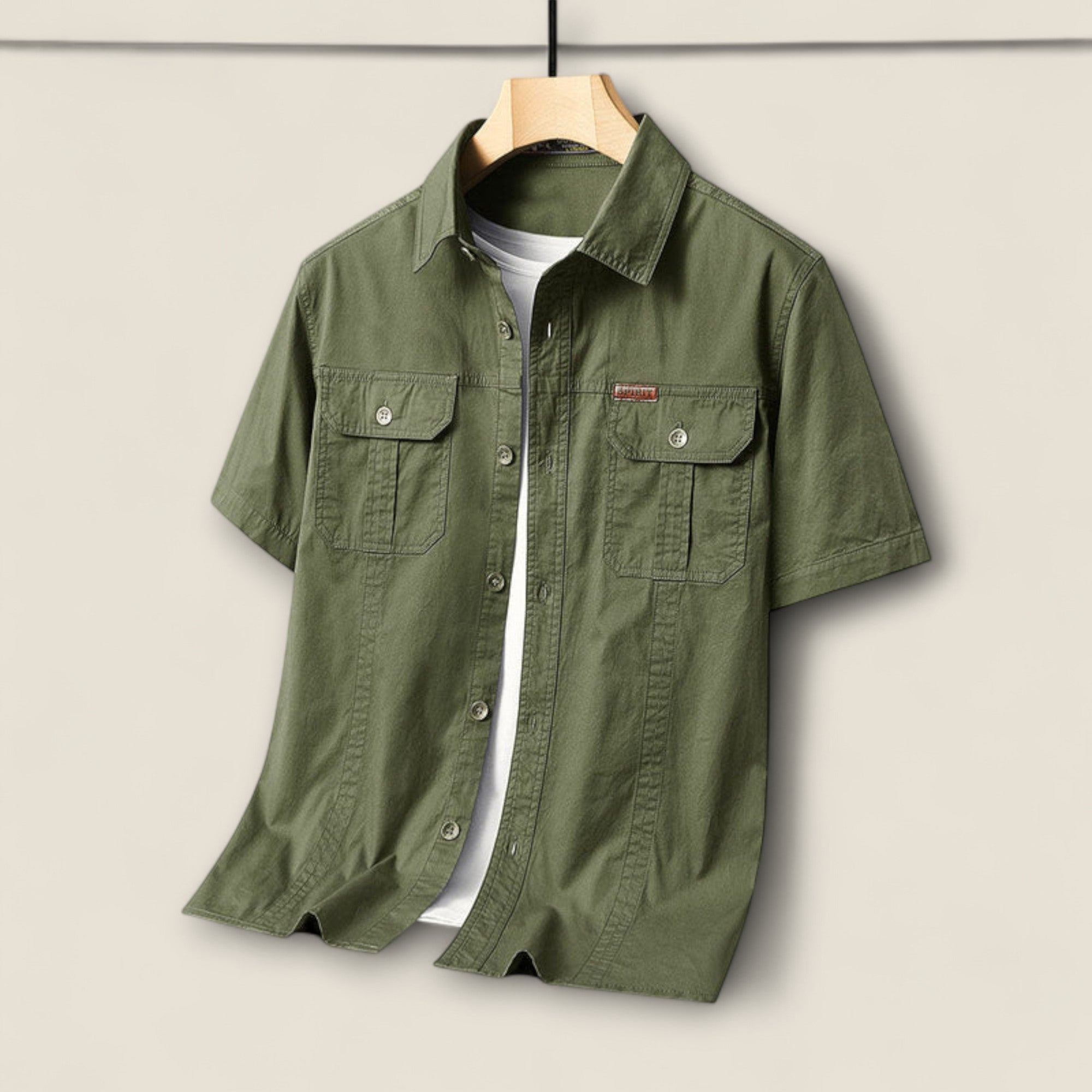 Diego - Chemise utilitaire en sergé de coton