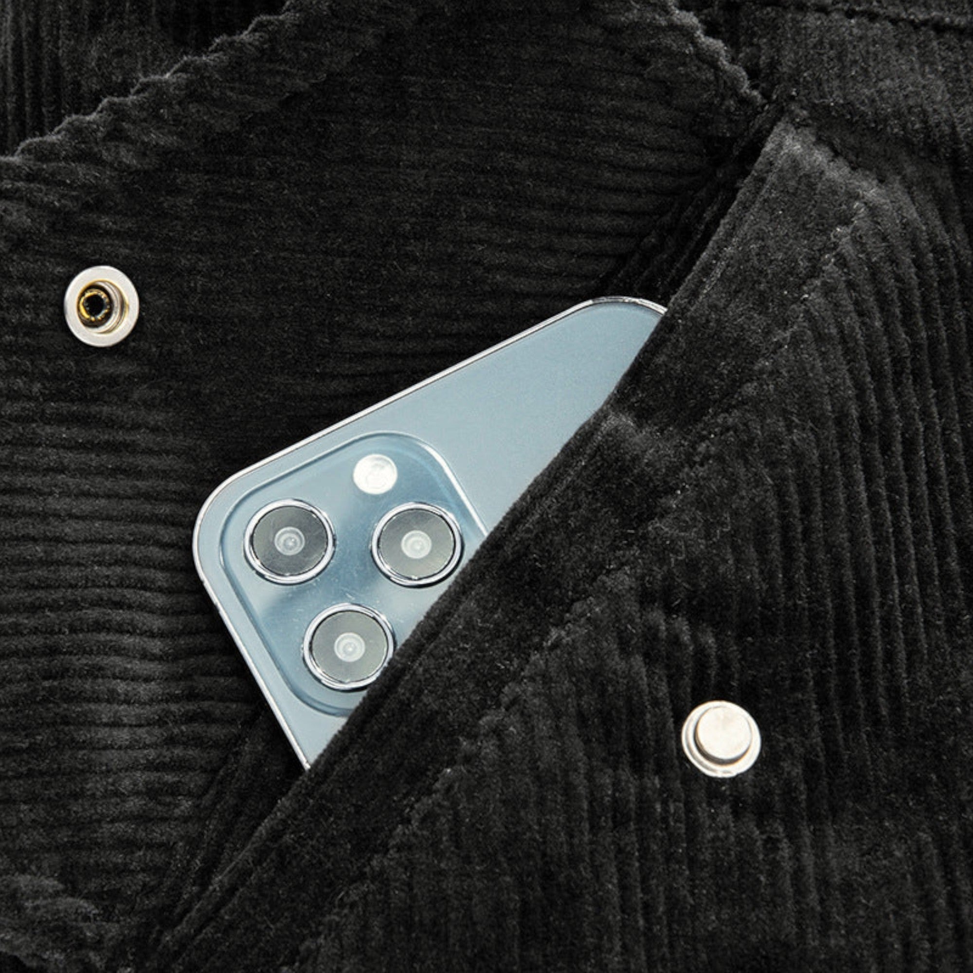 Renzo - Veste Bomber en Velours Côtelé