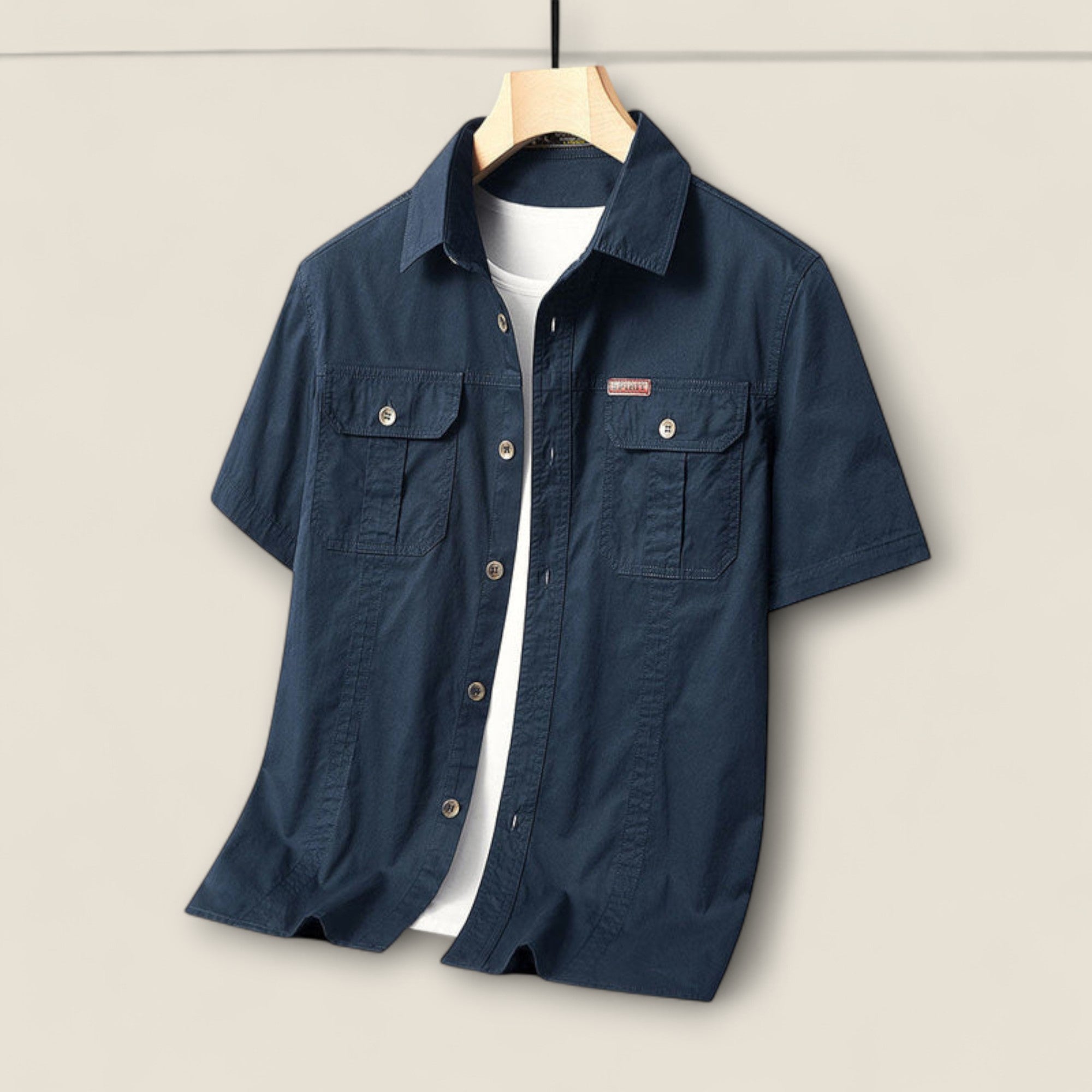 Diego - Chemise utilitaire en sergé de coton