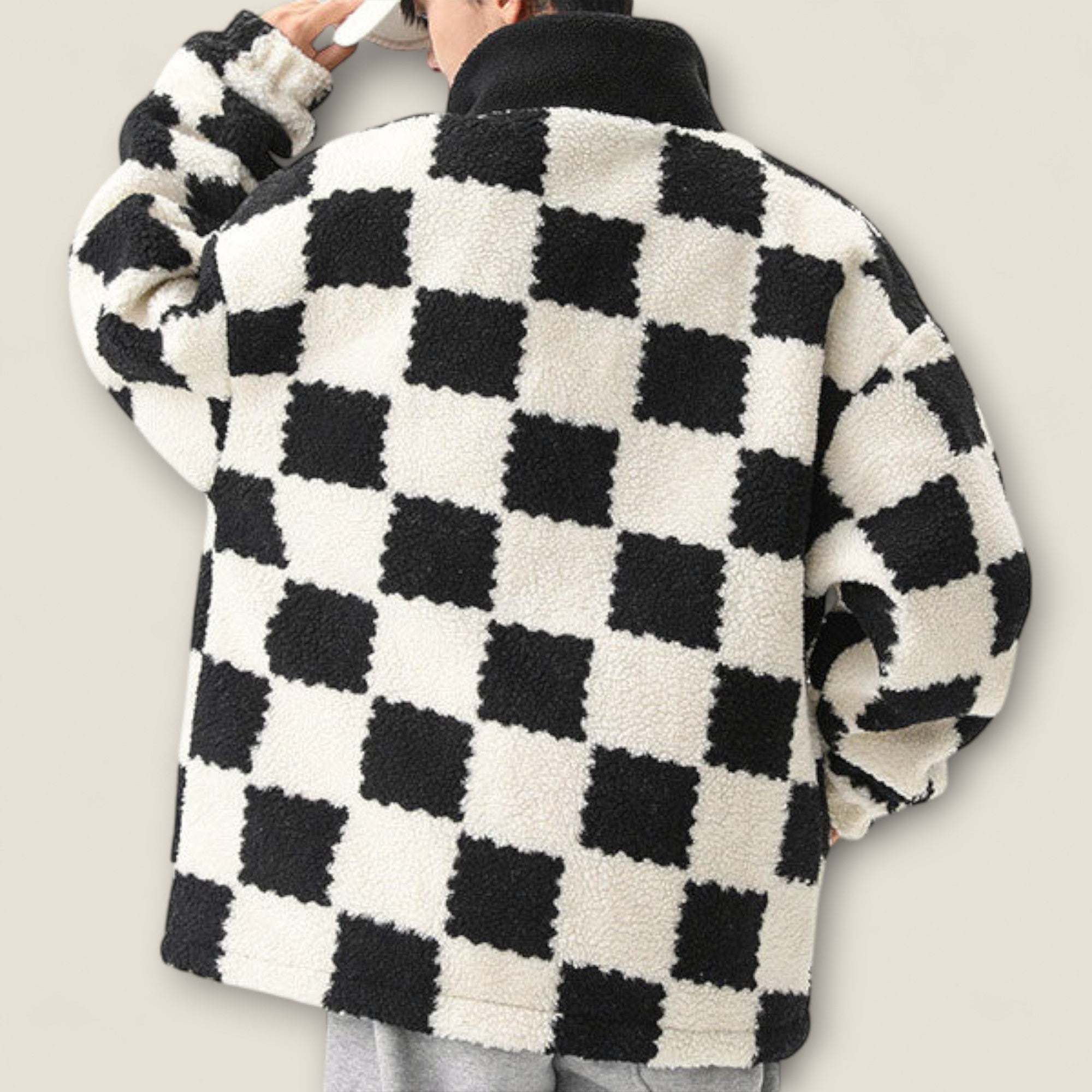 Fabrizio - Veste en Fleece à Carreaux