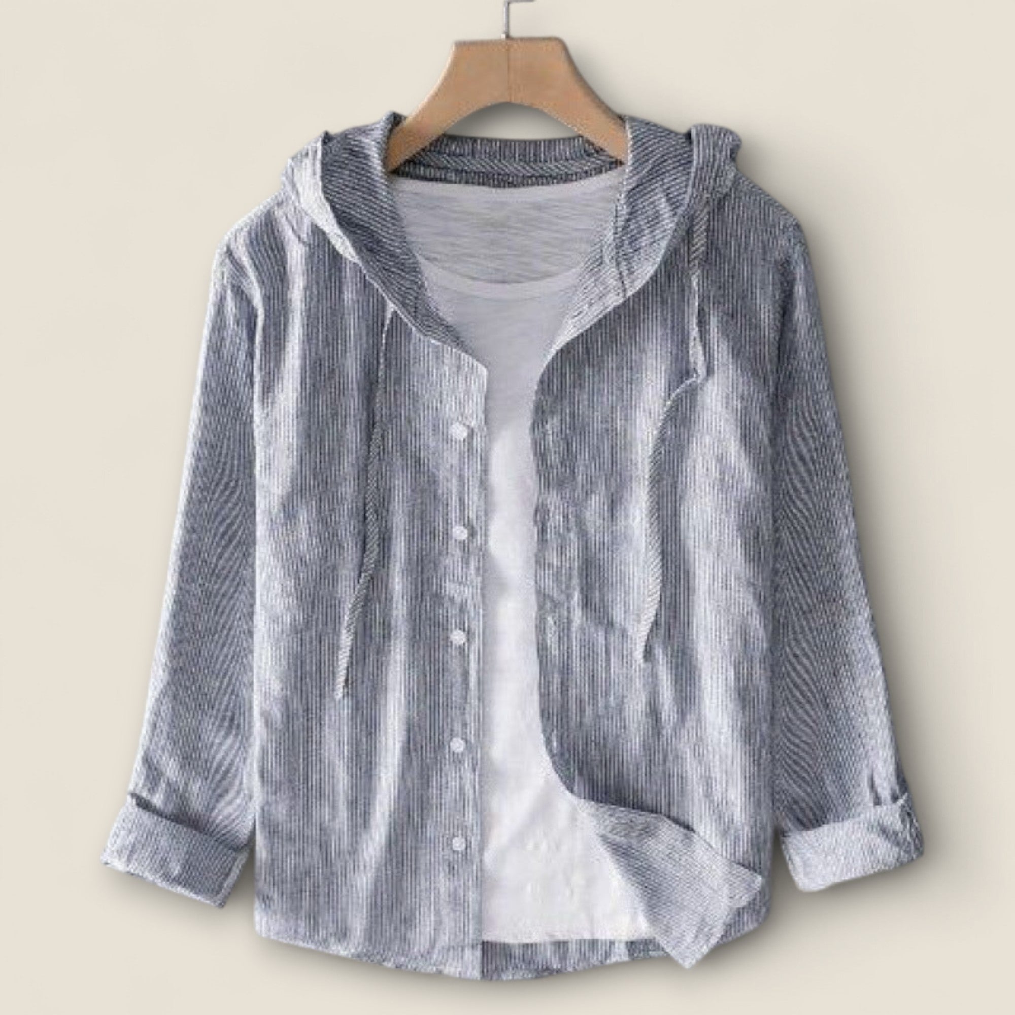 Nicolas - Chemise à Capuche en Lin