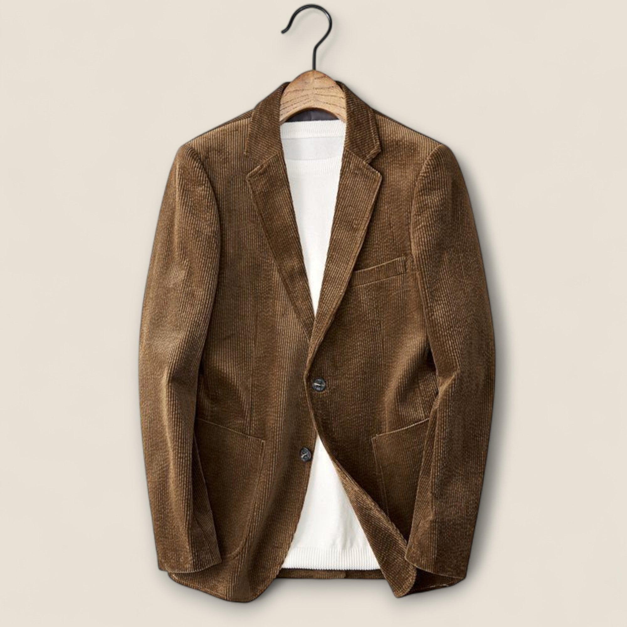 Jona - Veste Mason en Velours Côtelé Classique