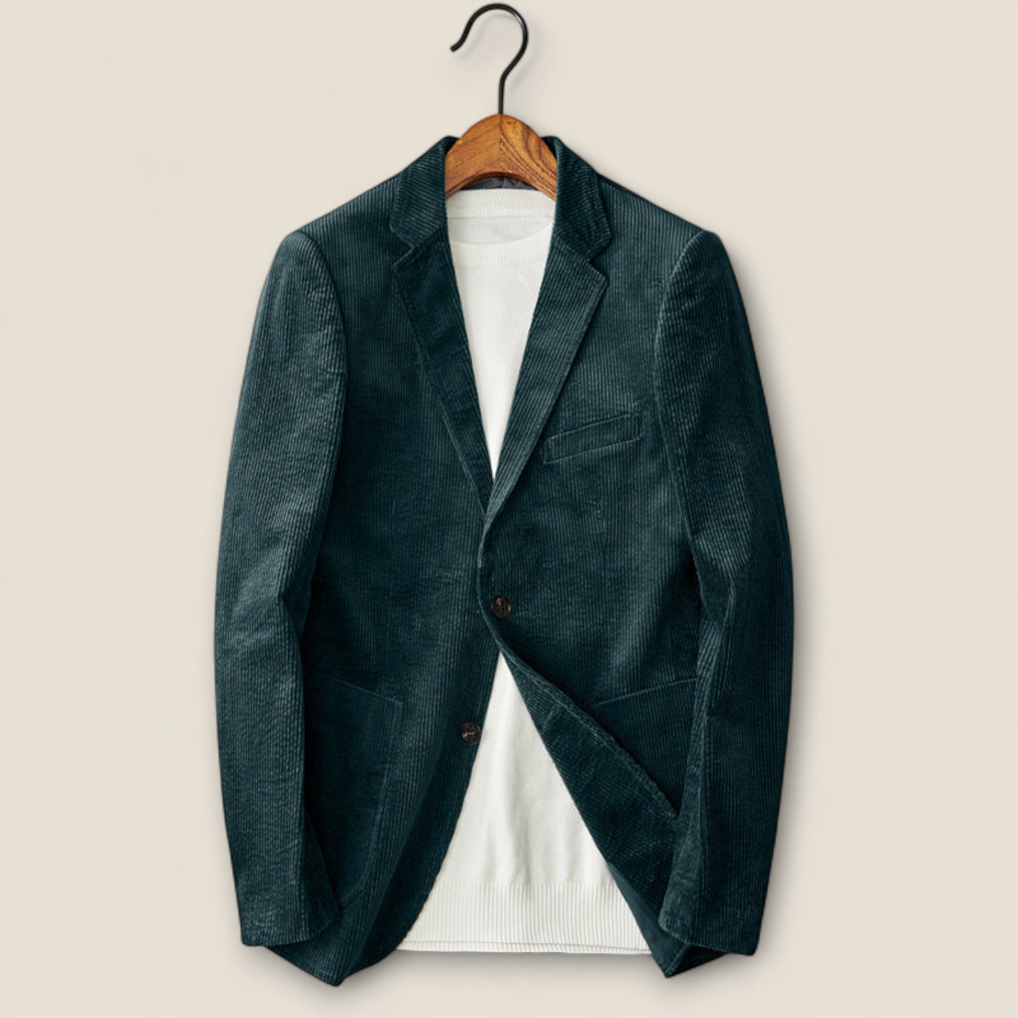 Jona - Veste Mason en Velours Côtelé Classique