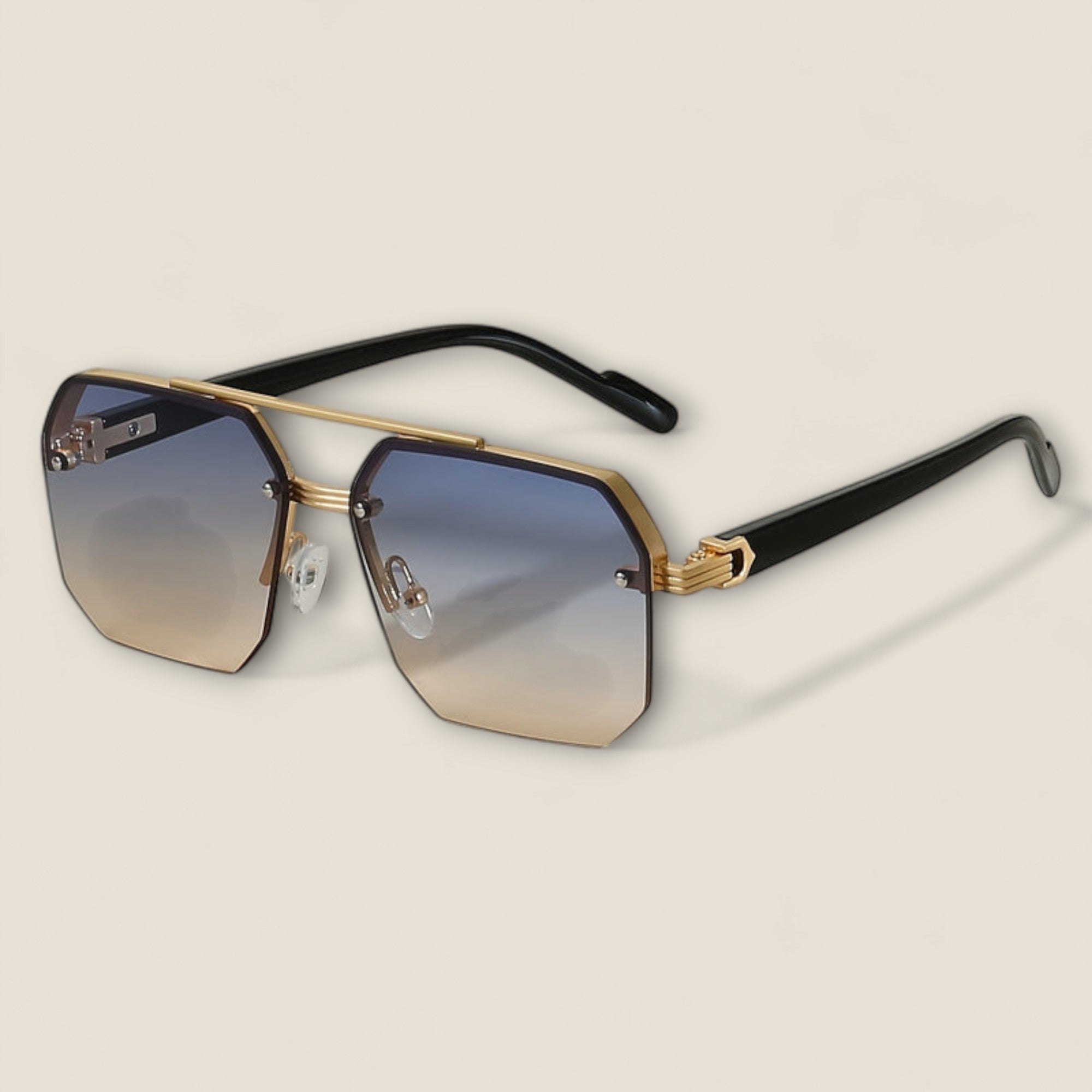 Lucio - Lunettes de soleil géométriques avec monture élégante