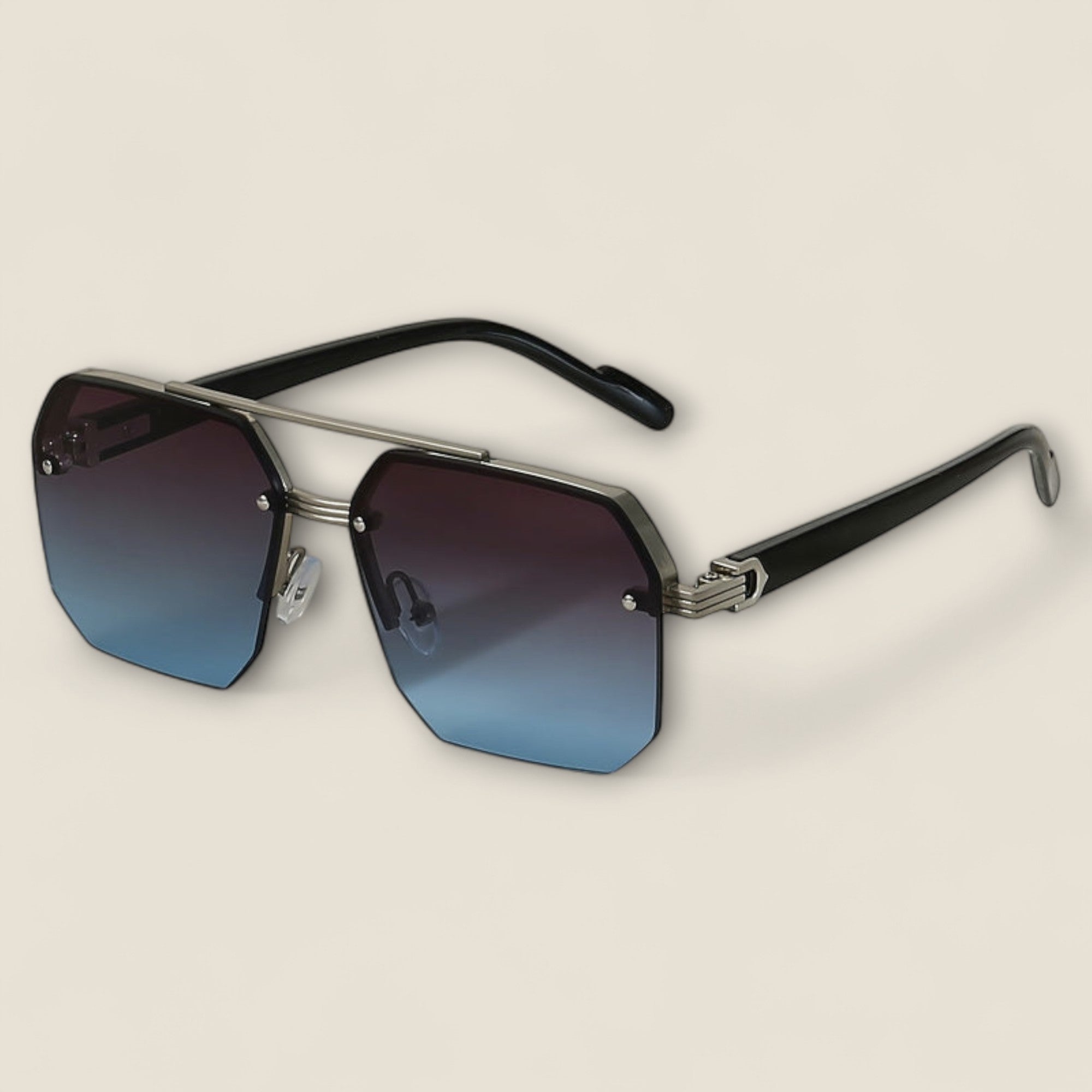 Lucio - Lunettes de soleil géométriques avec monture élégante