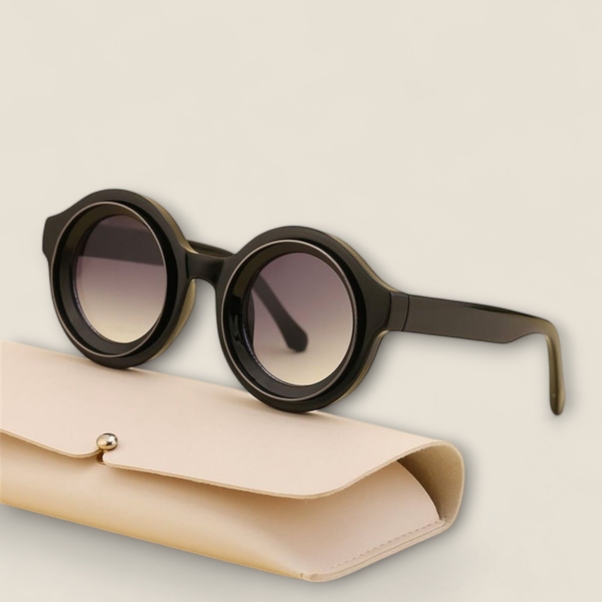 Emilio - Lunettes de soleil en bois rétro