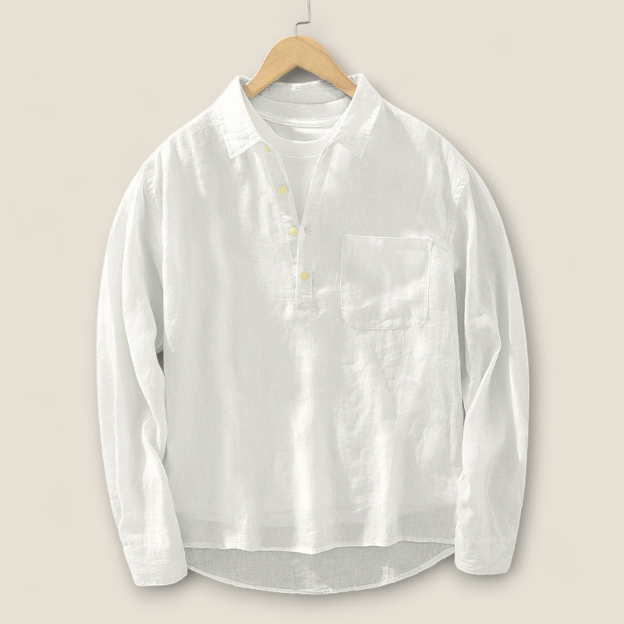 Leone - Chemise en Lin à Boutons