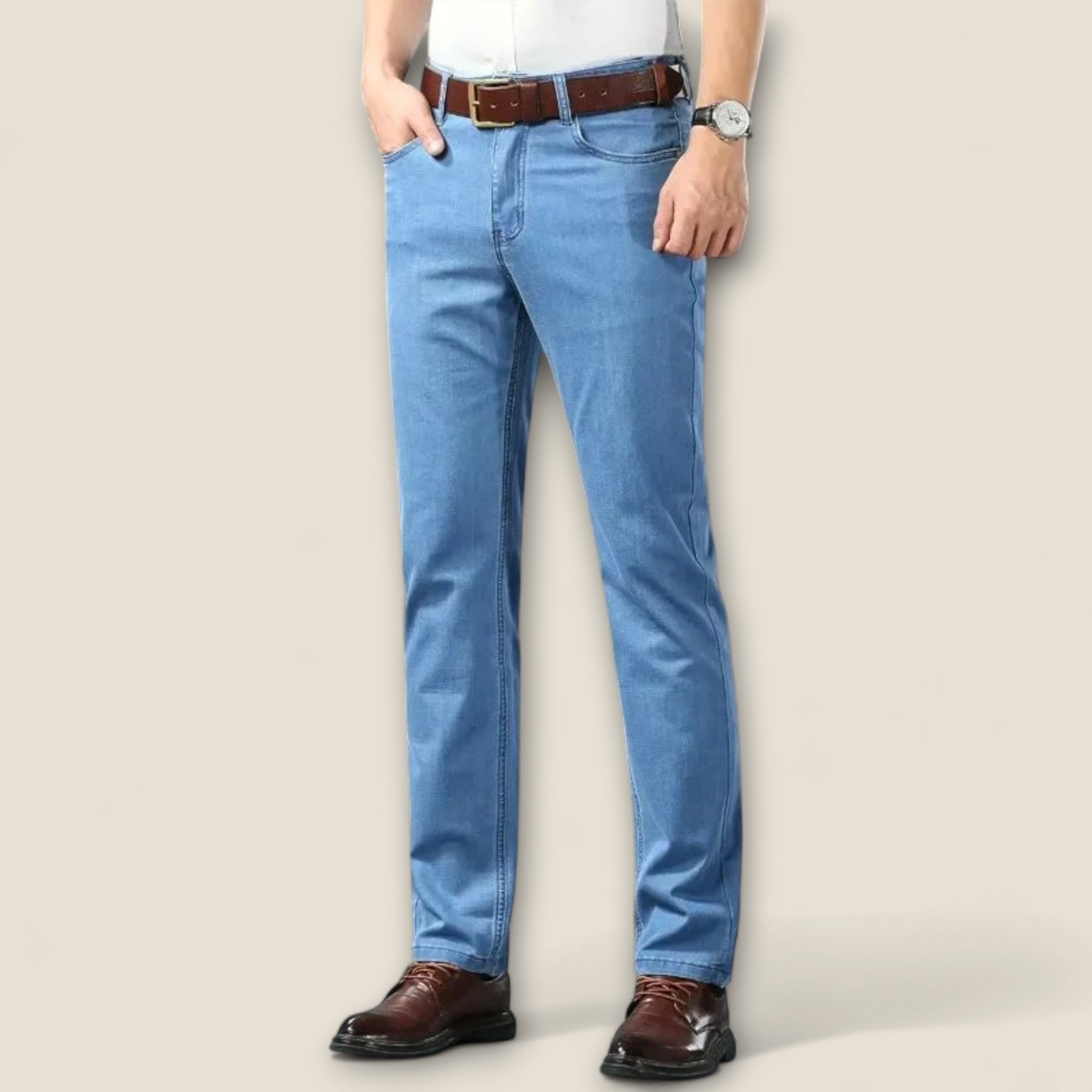 Diego - Jean Slim Fit en Soie Stretch