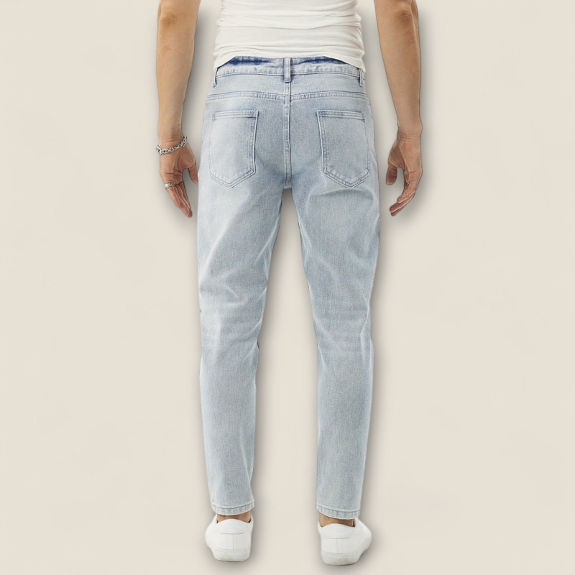 Thiago - Jeans en coton tapered