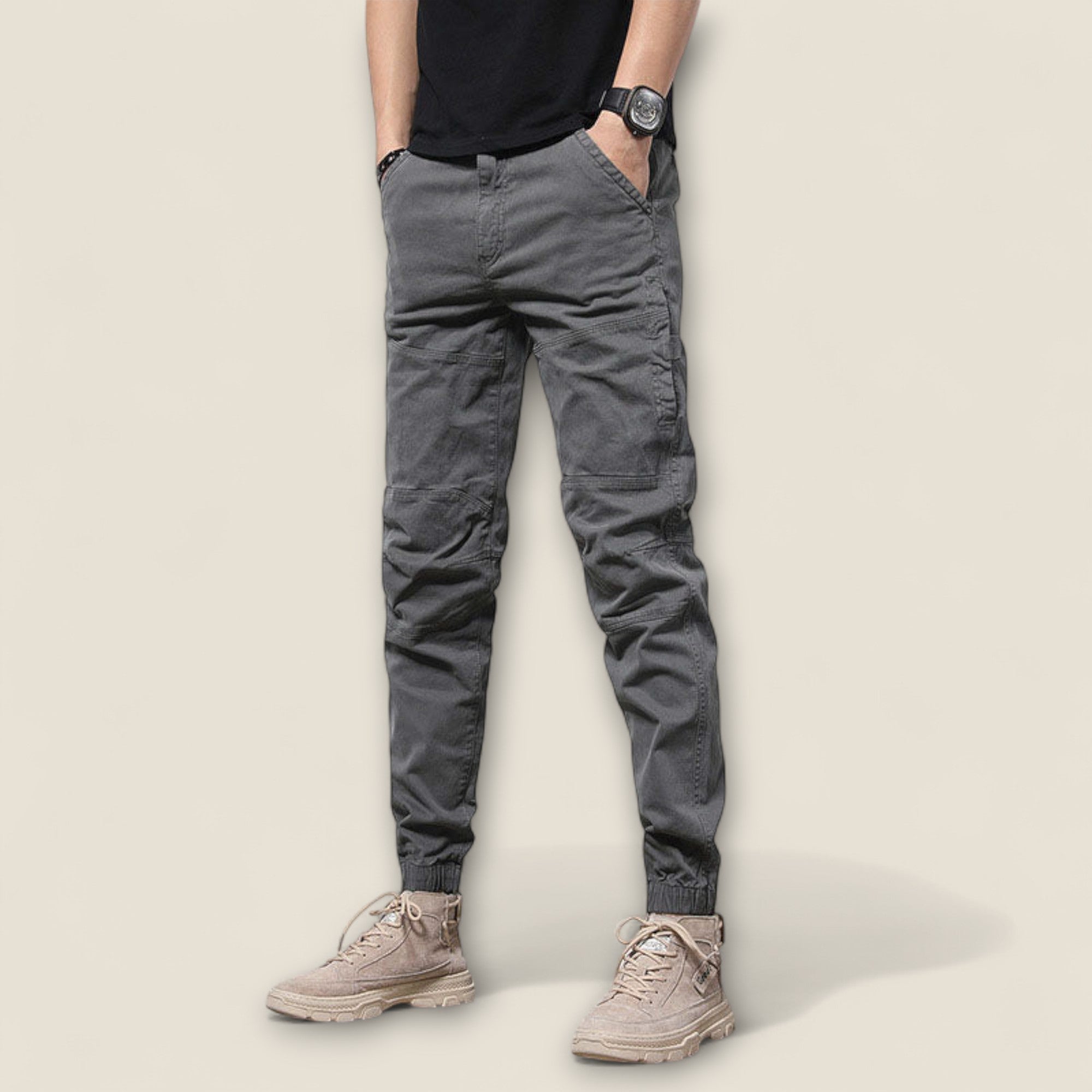 Diego - Pantalons Cargo en Coton