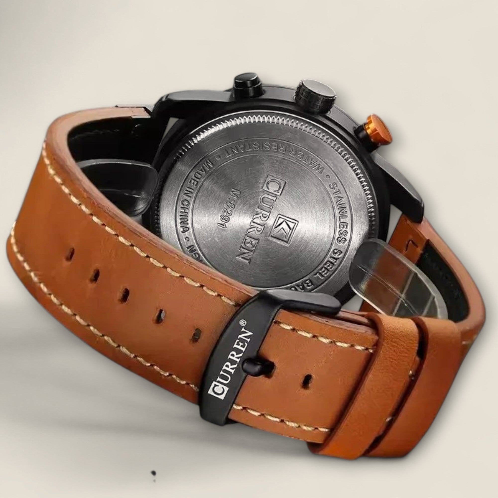 Renzo - Montre Chronographe en Cuir