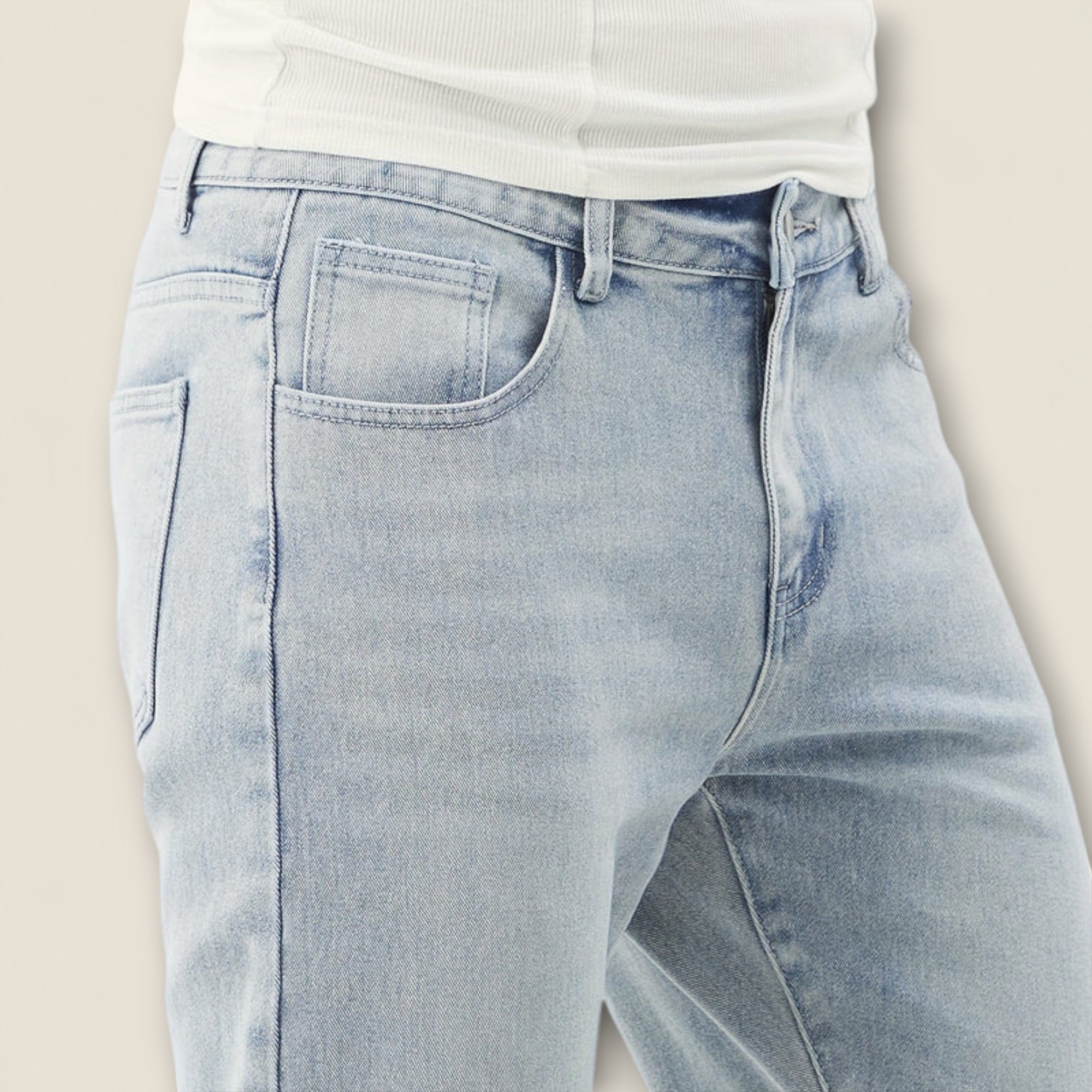 Thiago - Jeans en coton tapered