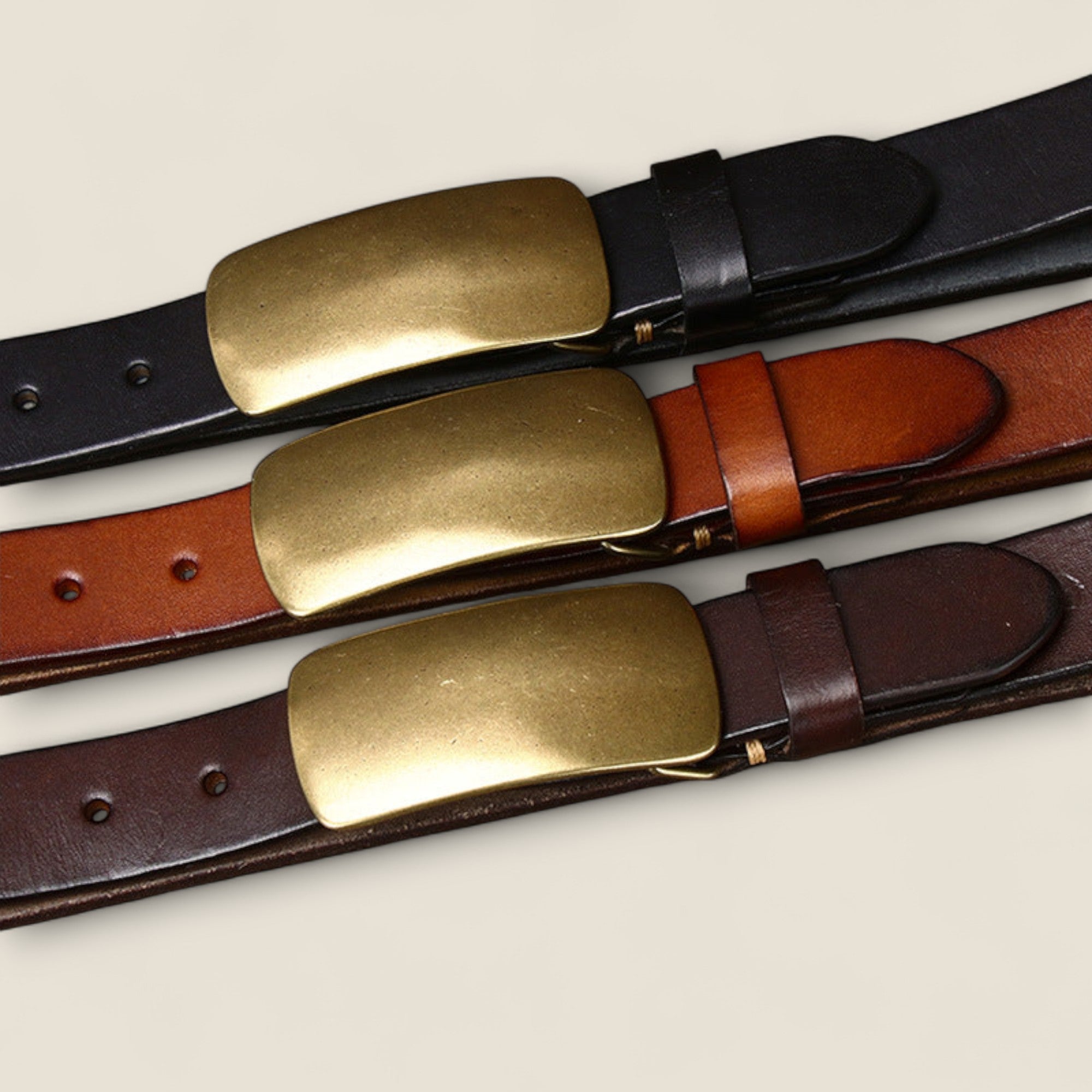 Sergio - Ceinture en Cuir Intemporelle