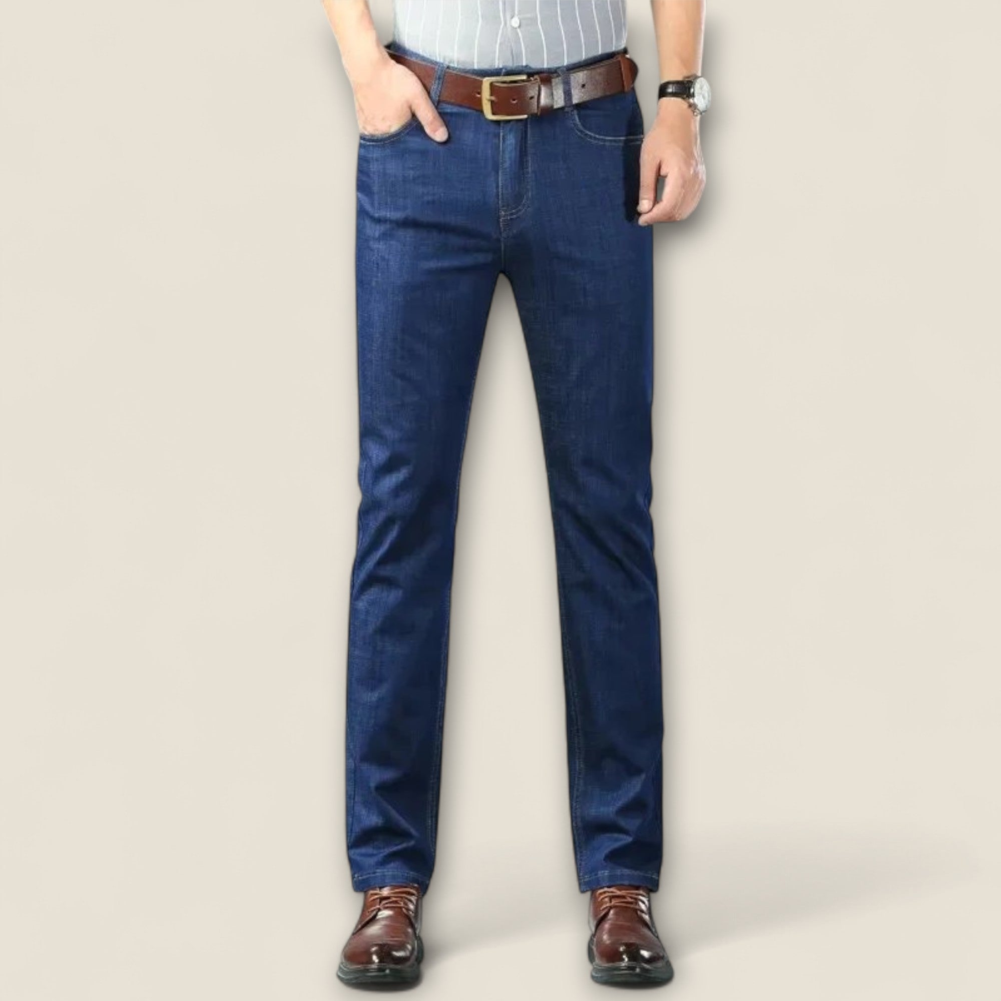 Diego - Jean Slim Fit en Soie Stretch