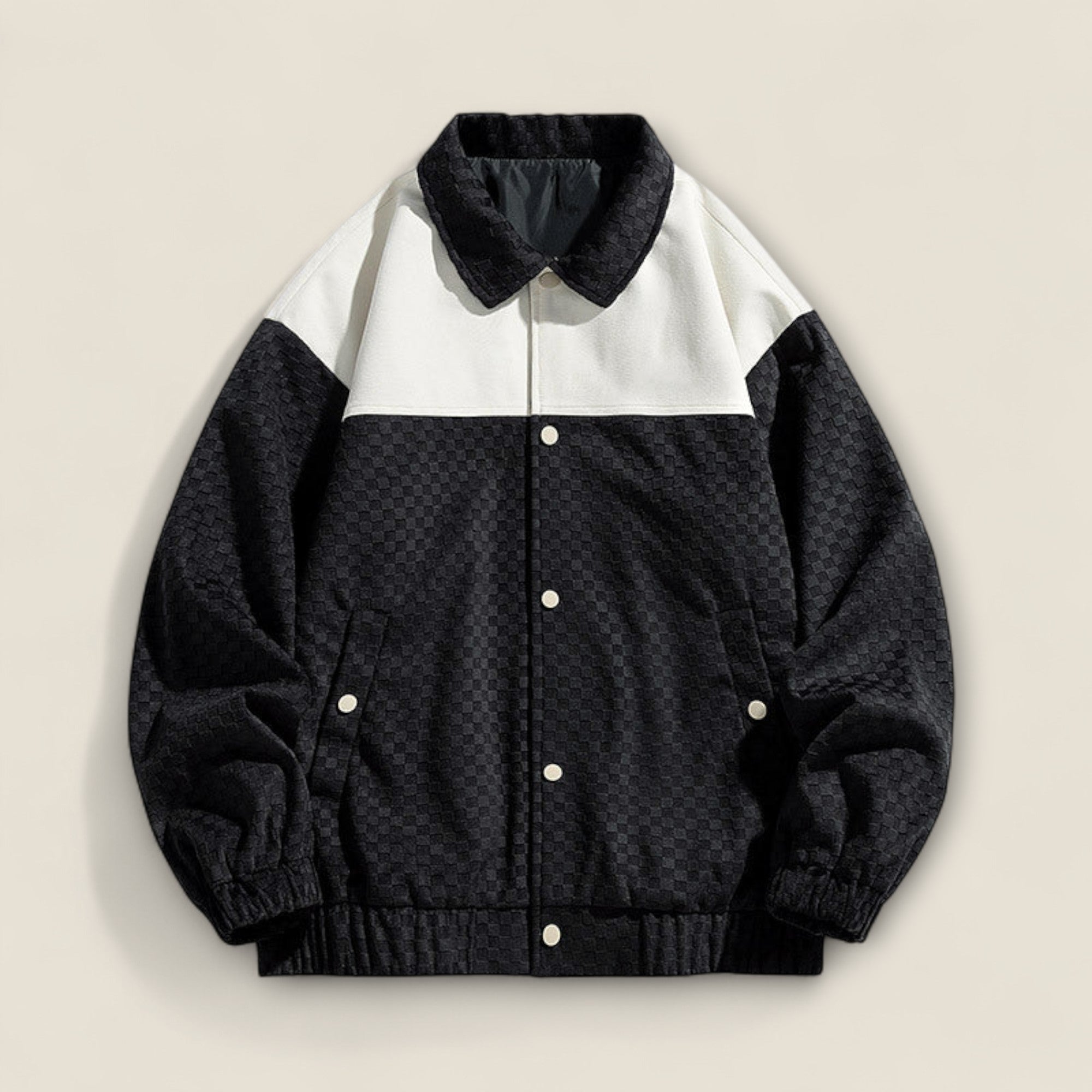 Miles - Veste Texturée Bicolore