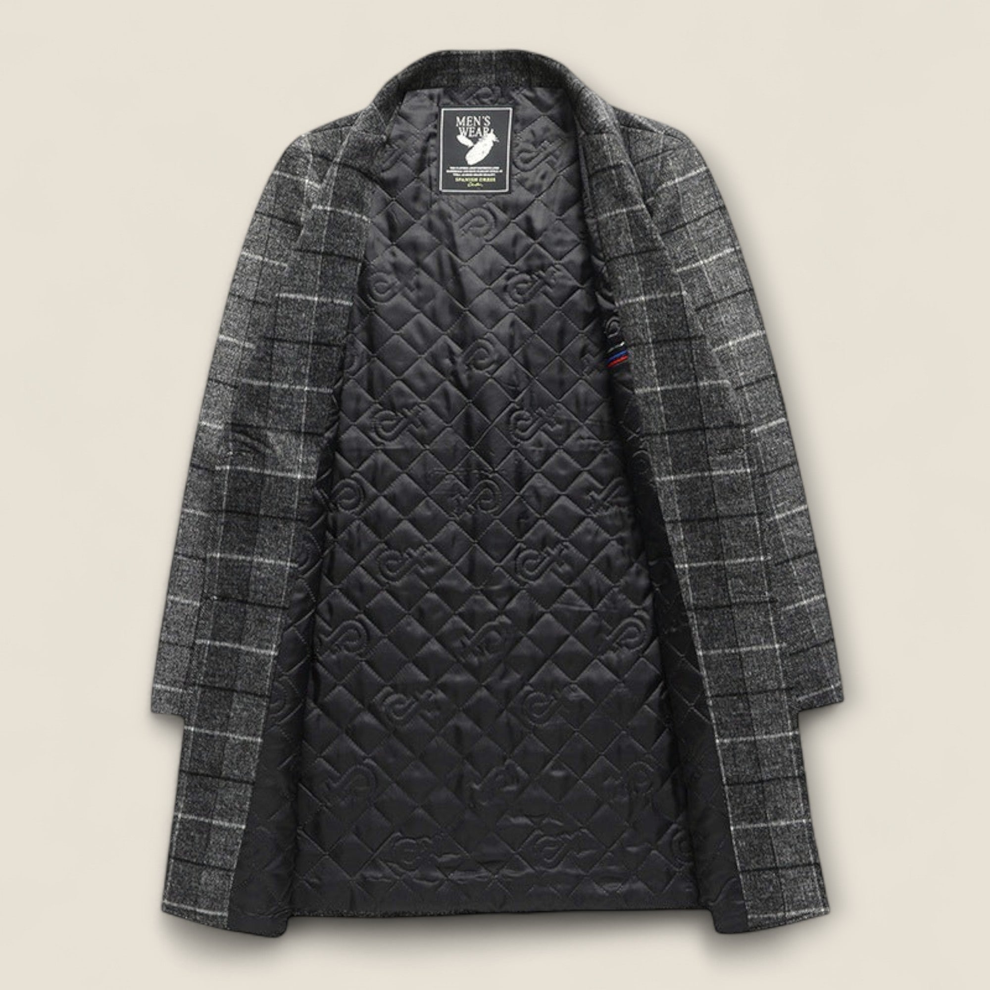 Marcello - Manteau à Carreaux