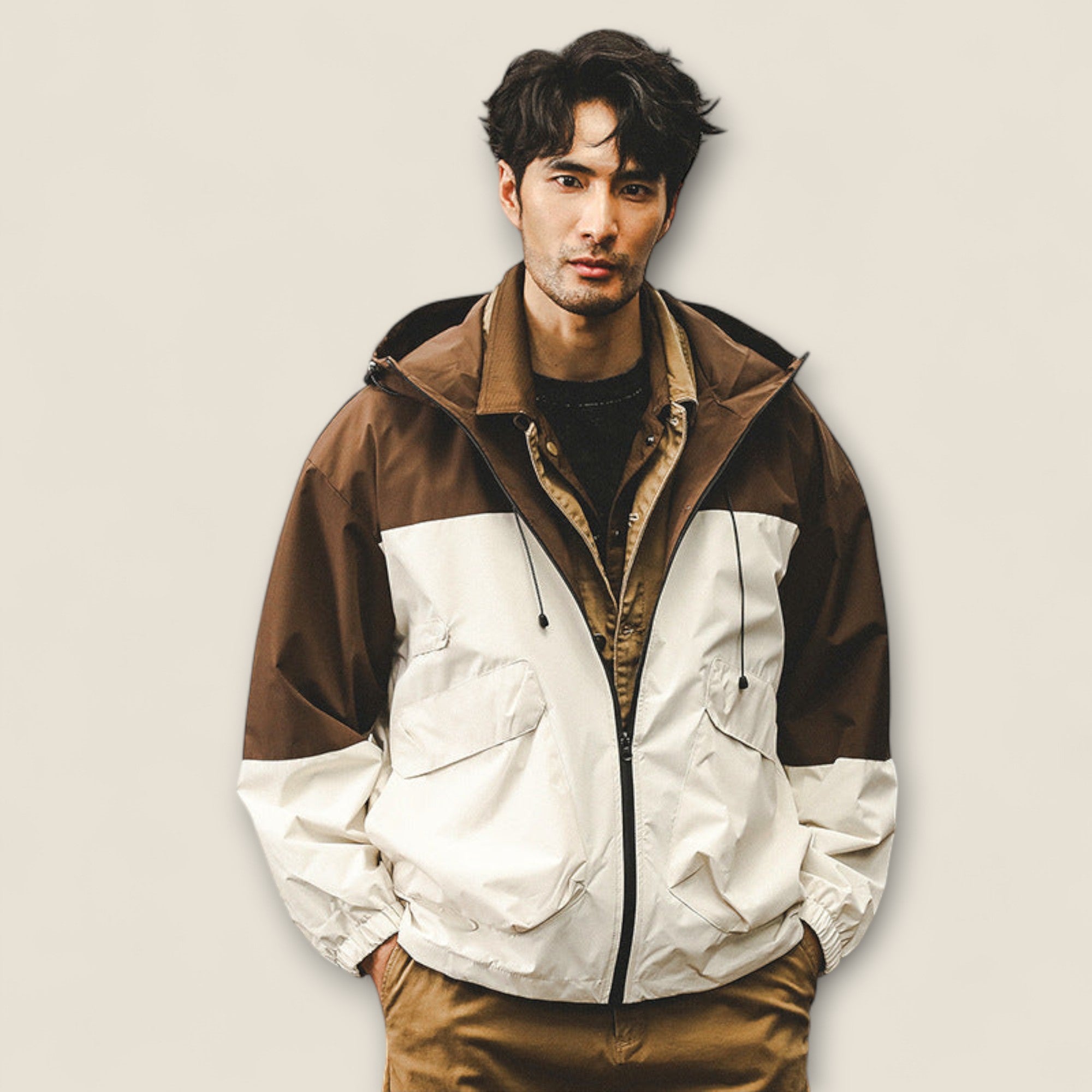 Rafael - Veste utilitaire color-block