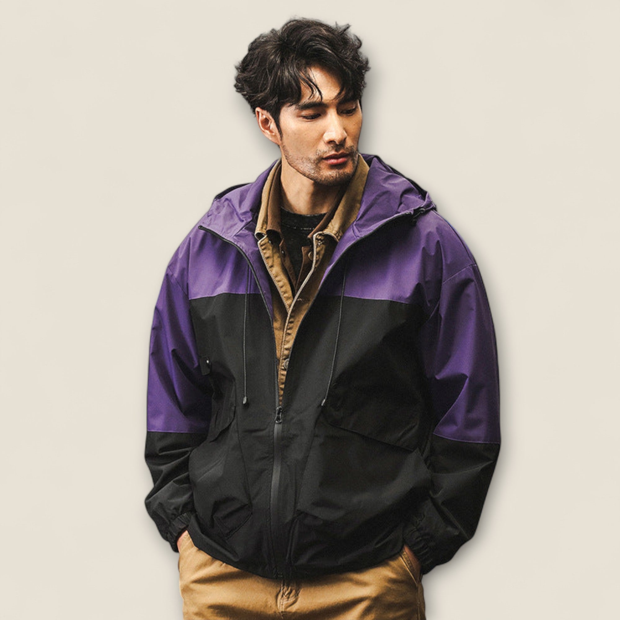 Rafael - Veste utilitaire color-block